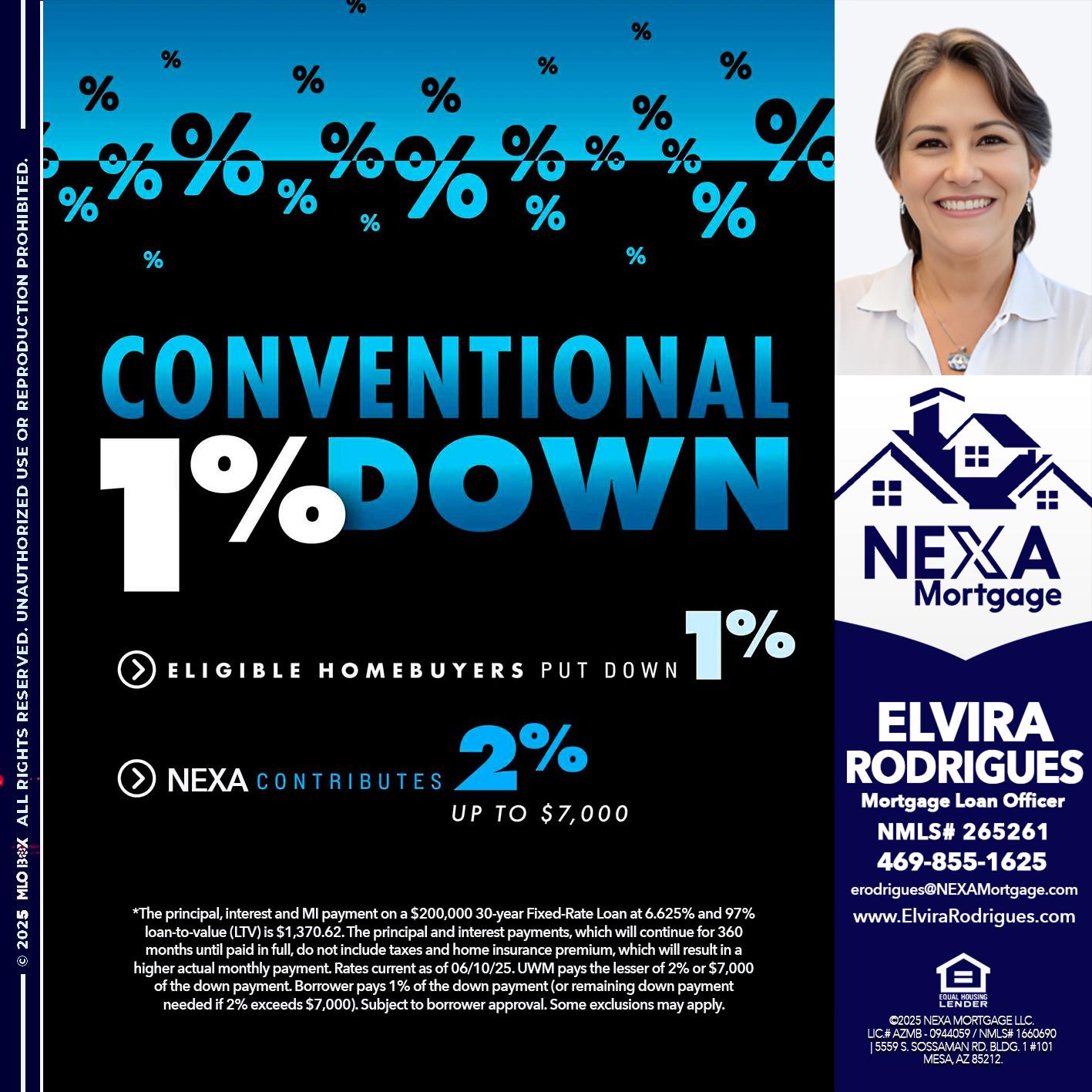 conventional - Elvira Rodrigues -Mortgage Loan Officer