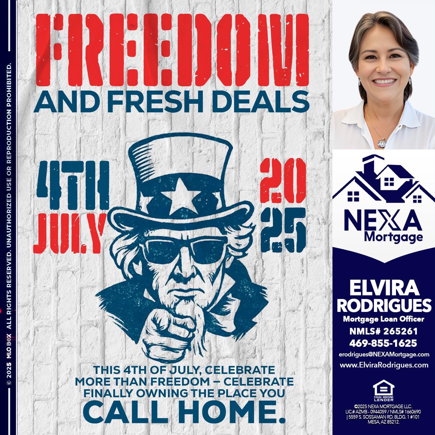 FREEDOM - Elvira Rodrigues -Mortgage Loan Officer