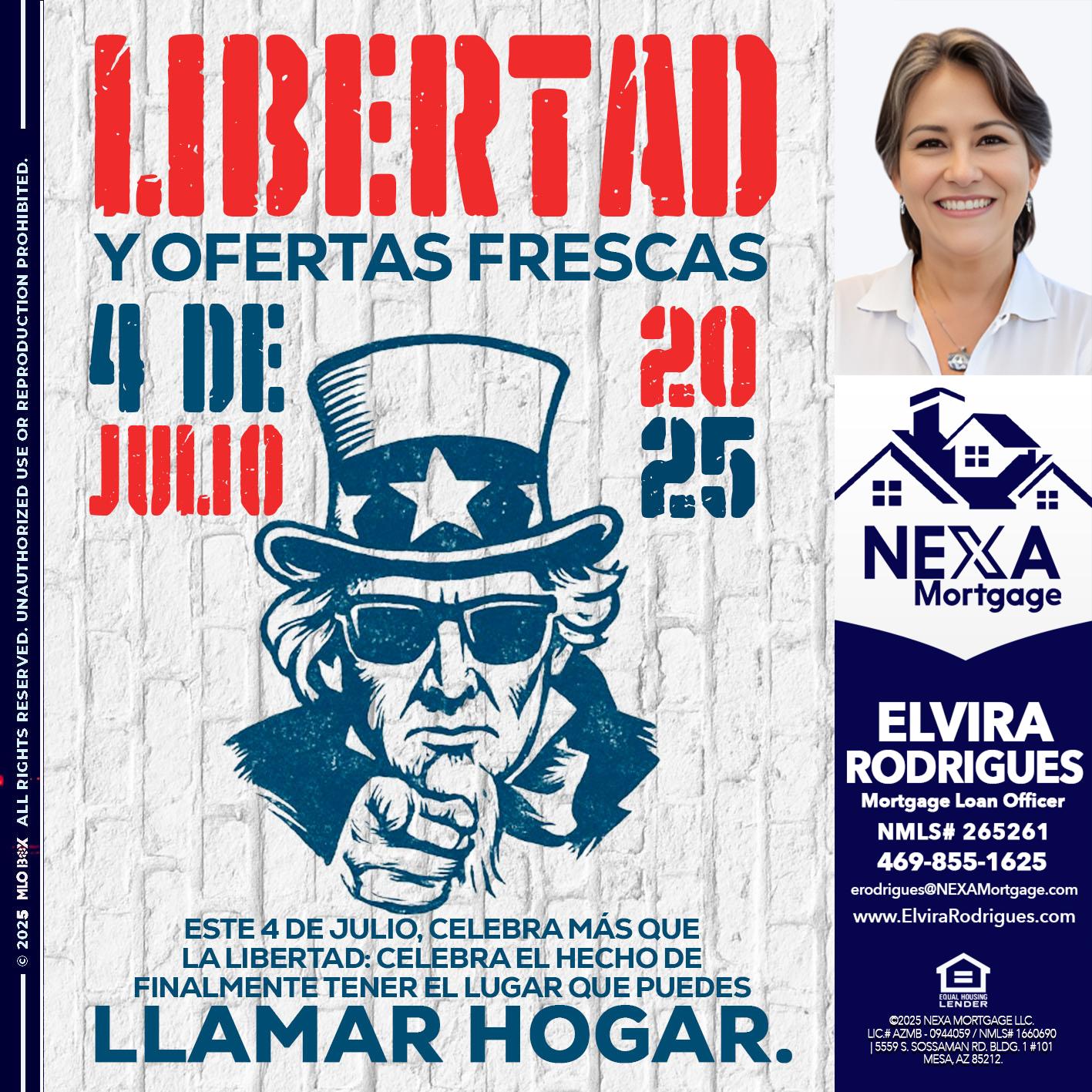 LIBERTAD - Elvira Rodrigues -Mortgage Loan Officer
