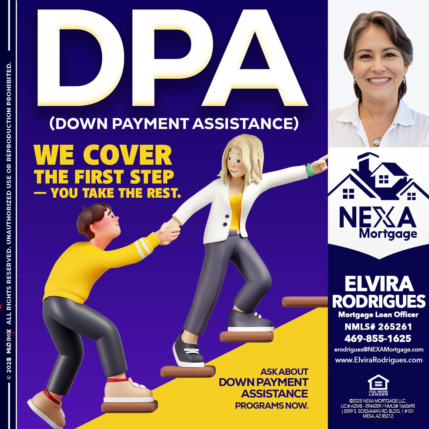 DPA LOANS - Elvira Rodrigues -Mortgage Loan Officer