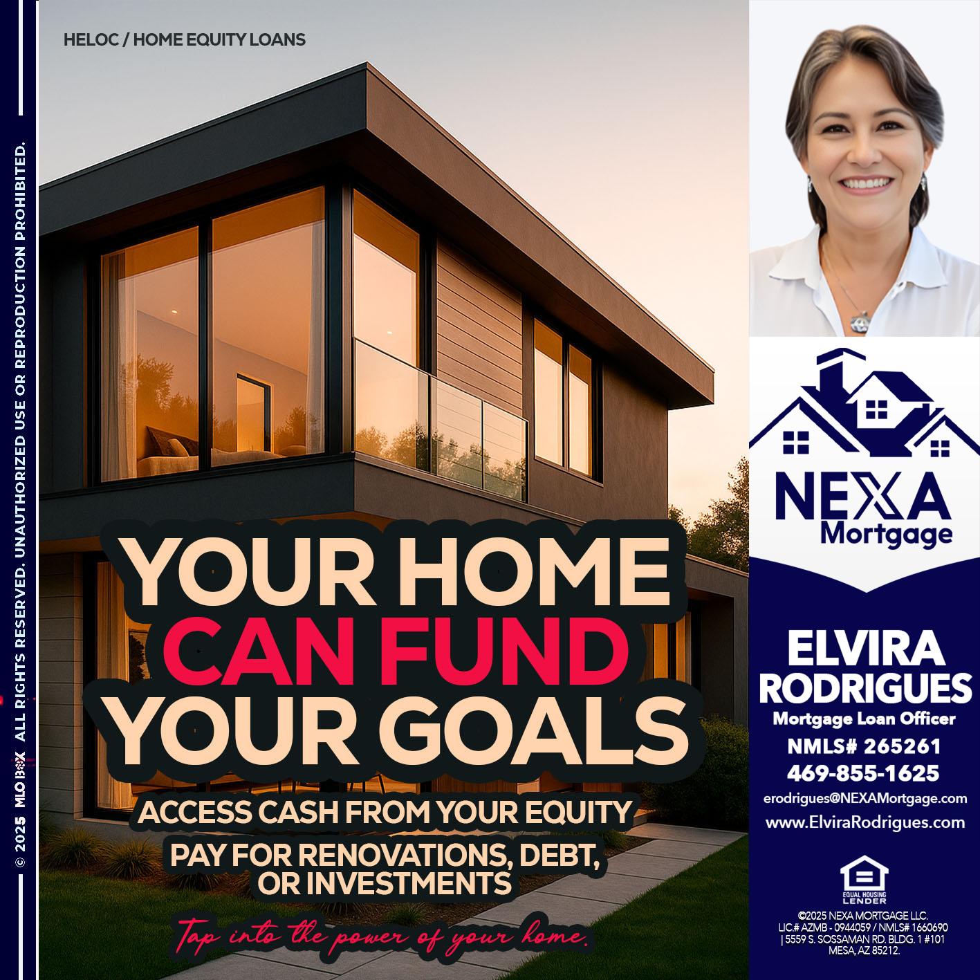 HELOC - Elvira Rodrigues -Mortgage Loan Officer