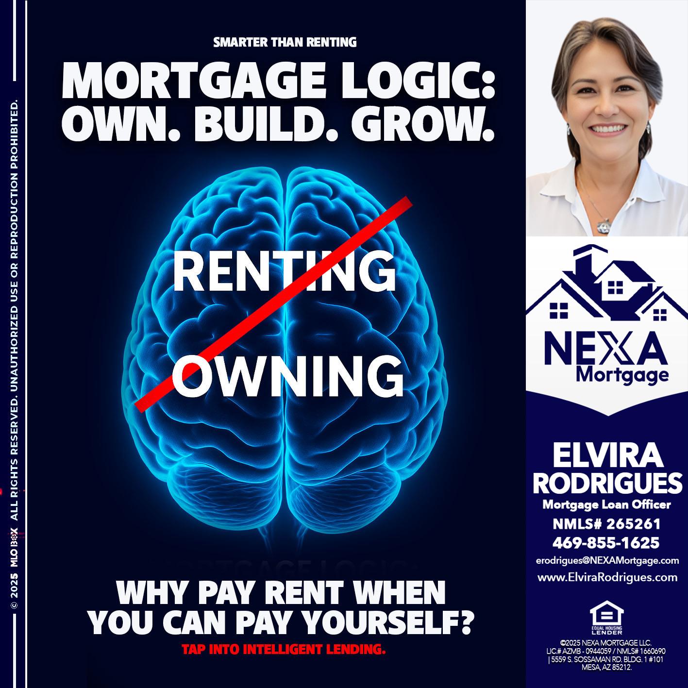 mortgage logic - Elvira Rodrigues -Mortgage Loan Officer