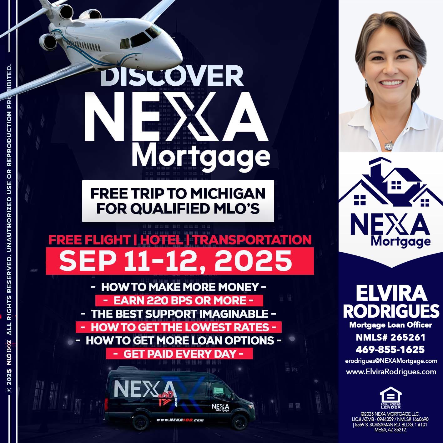 DISCOVER NEXA MORTGAGE - Elvira Rodrigues -Mortgage Loan Officer