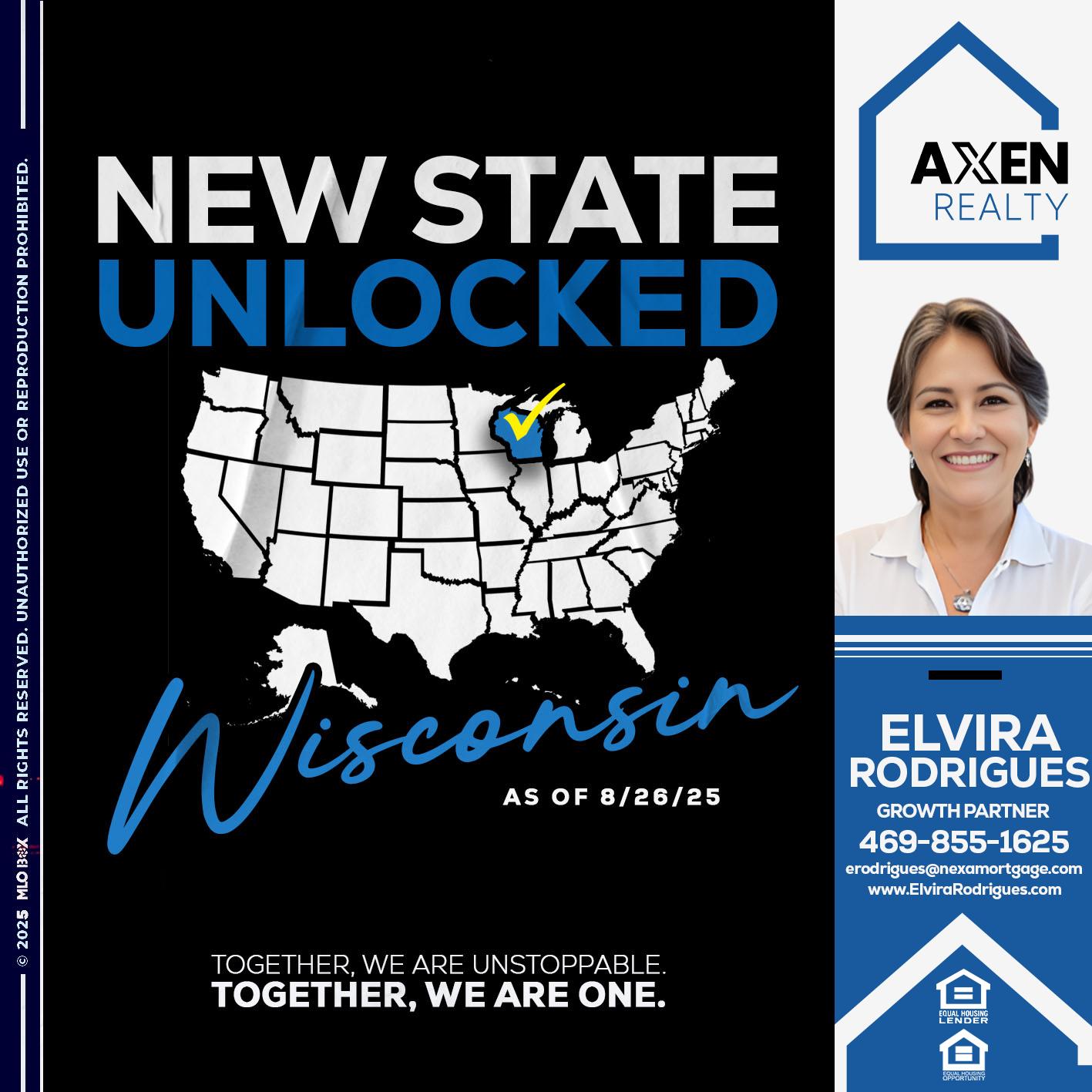 WISCONSIN - Elvira Rodrigues -Mortgage Loan Officer
