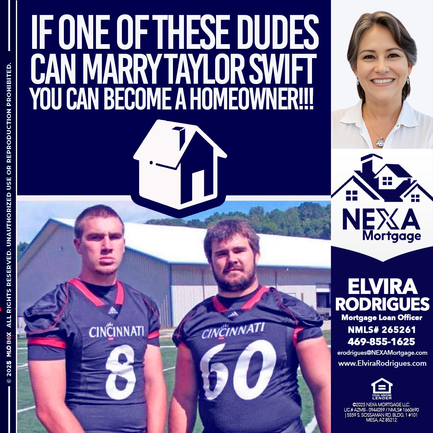 IF ONE OF THESE DUDES - Elvira Rodrigues -Mortgage Loan Officer