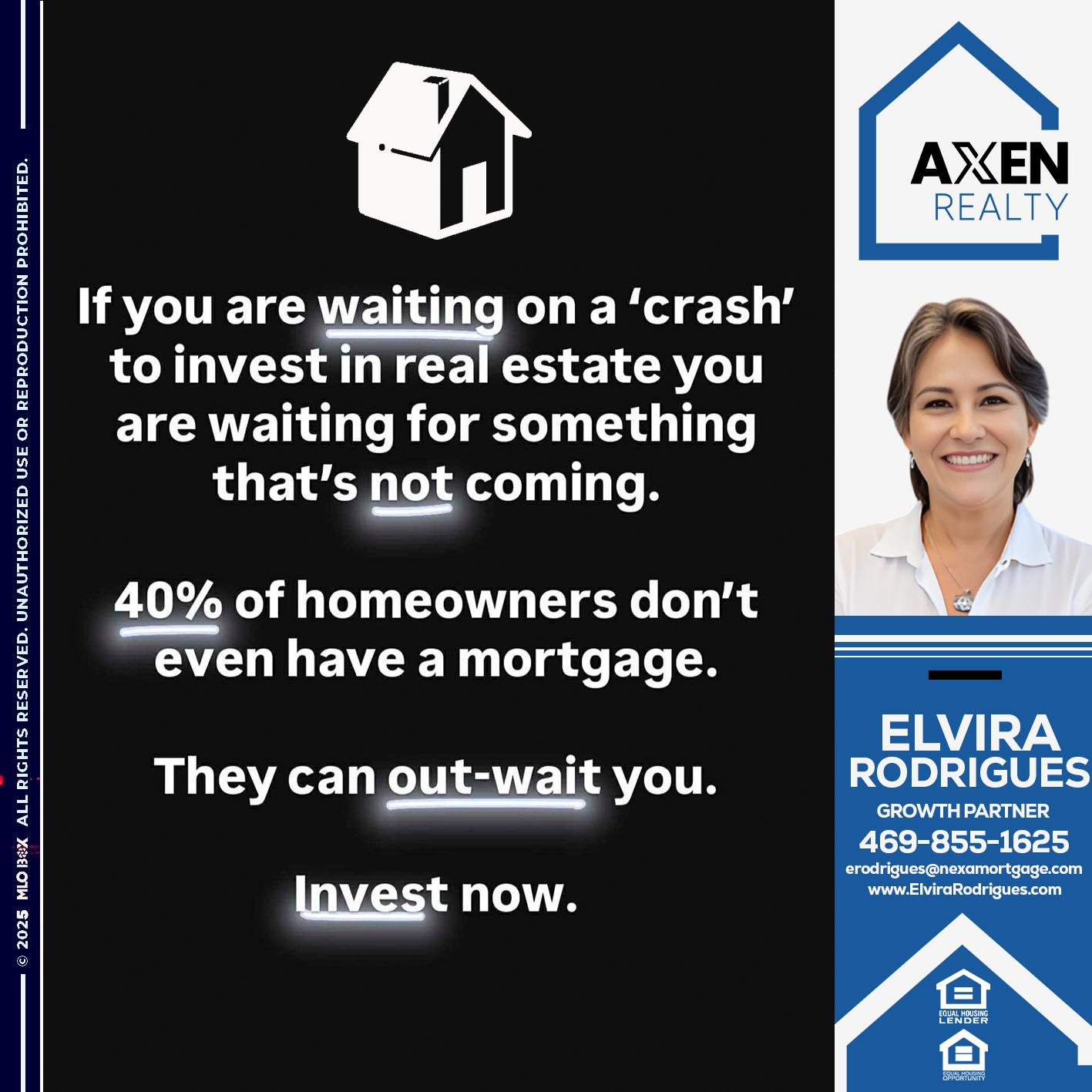 if you are waiting - Elvira Rodrigues -Mortgage Loan Officer