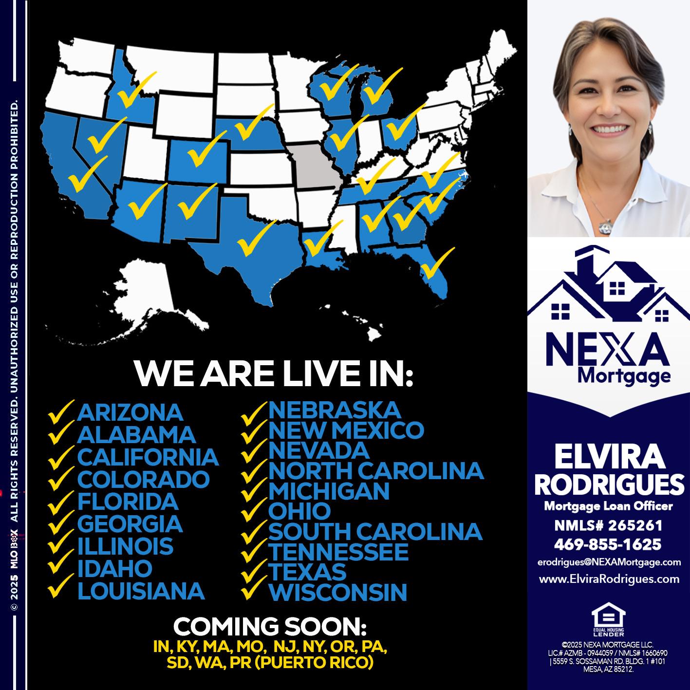 New Mexico live - Elvira Rodrigues -Mortgage Loan Officer