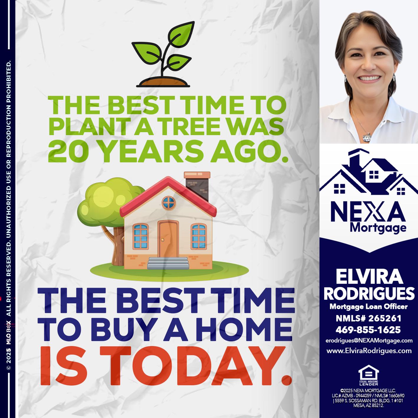 BEST TIME TO - Elvira Rodrigues -Mortgage Loan Officer