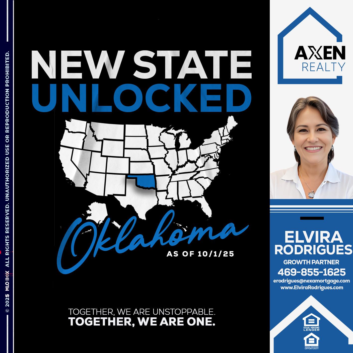 OKLAHOMA UNLOCKED - Elvira Rodrigues -Mortgage Loan Officer