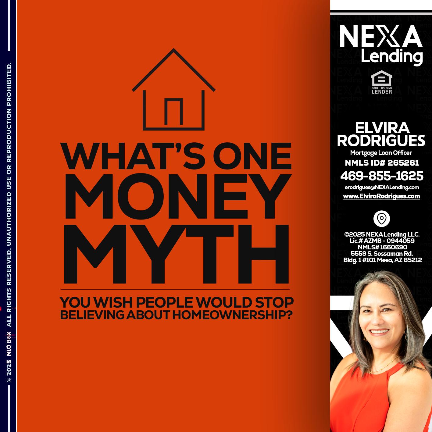 WHATS ONE - Elvira Rodrigues -Mortgage Loan Officer