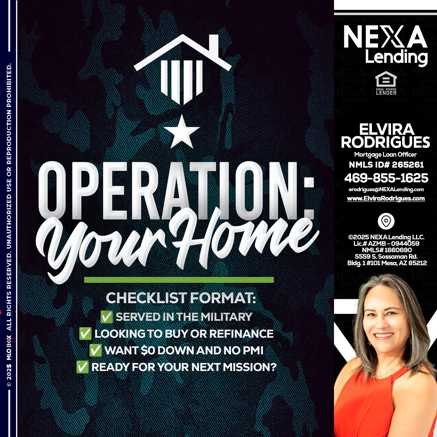 OPERATION YOUR HOME - Elvira Rodrigues -Mortgage Loan Officer