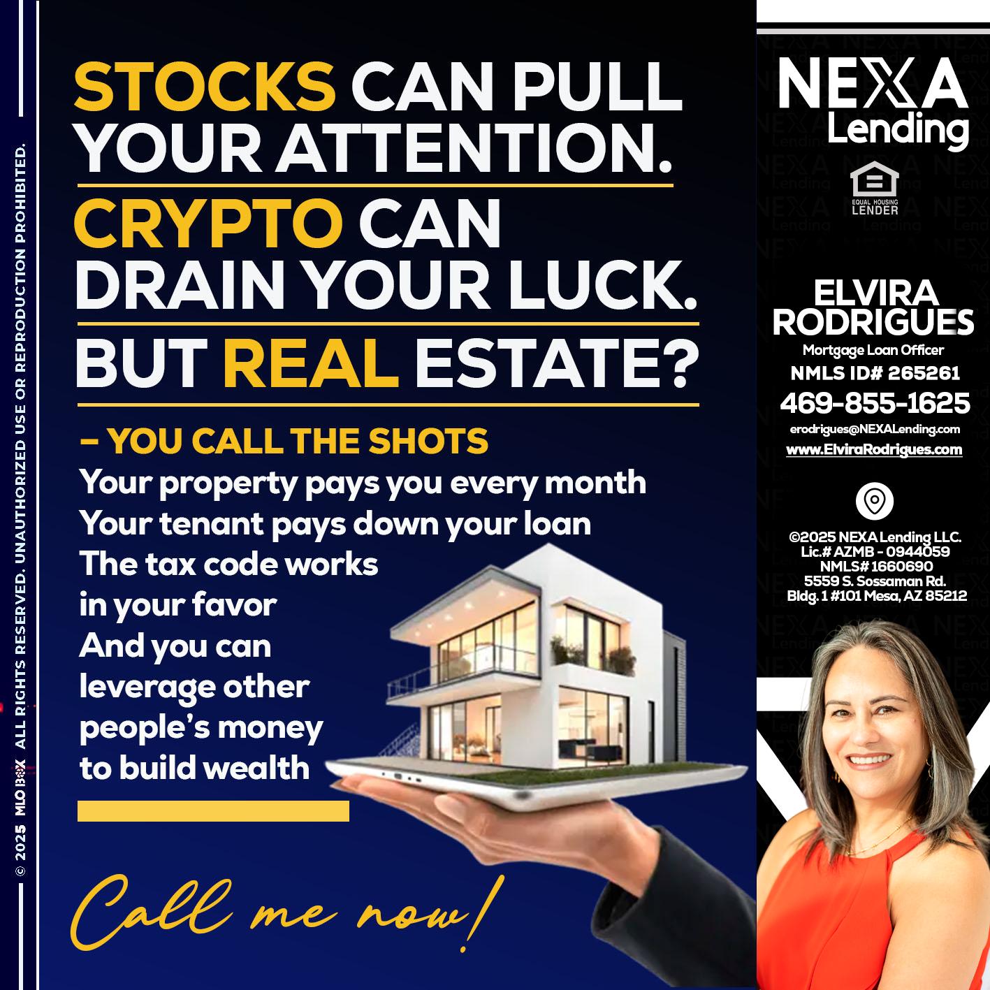 STOCK YOUR - Elvira Rodrigues -Mortgage Loan Officer
