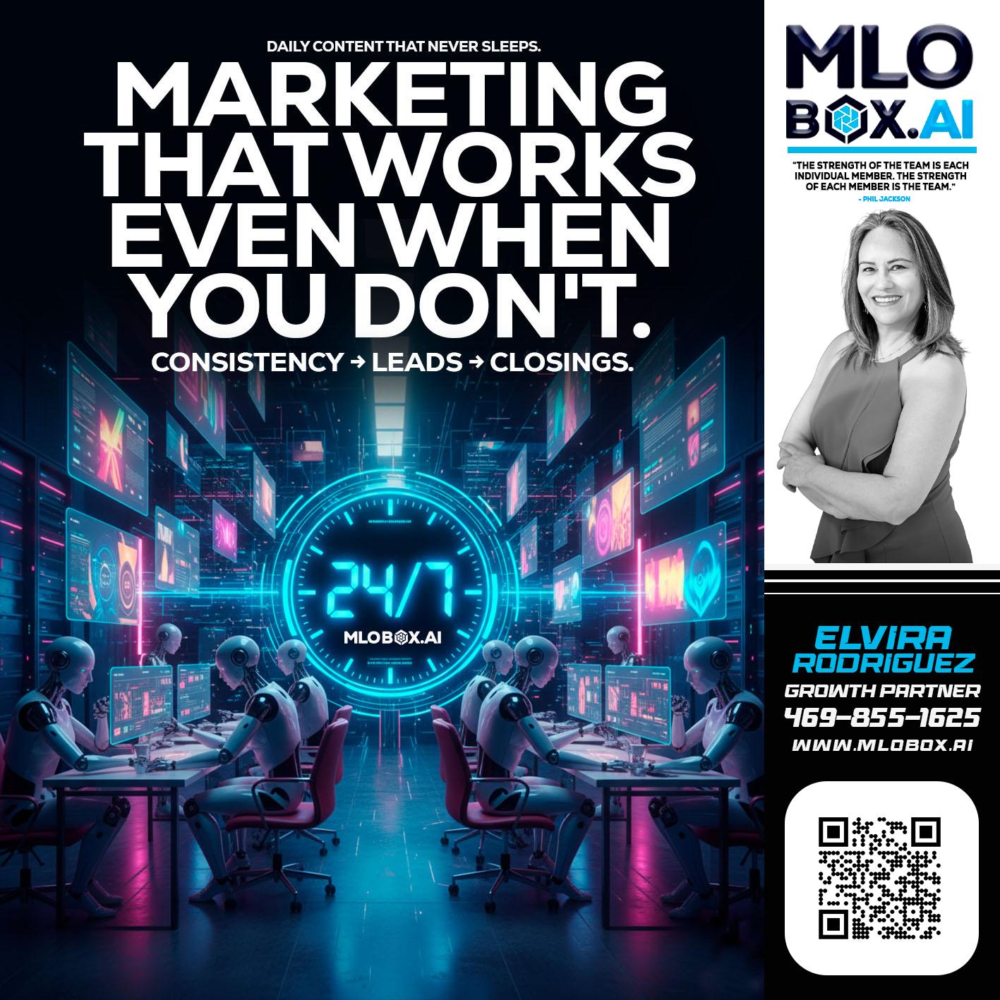 MARKETING THAT WORKS - Elvira Rodrigues -Mortgage Loan Officer