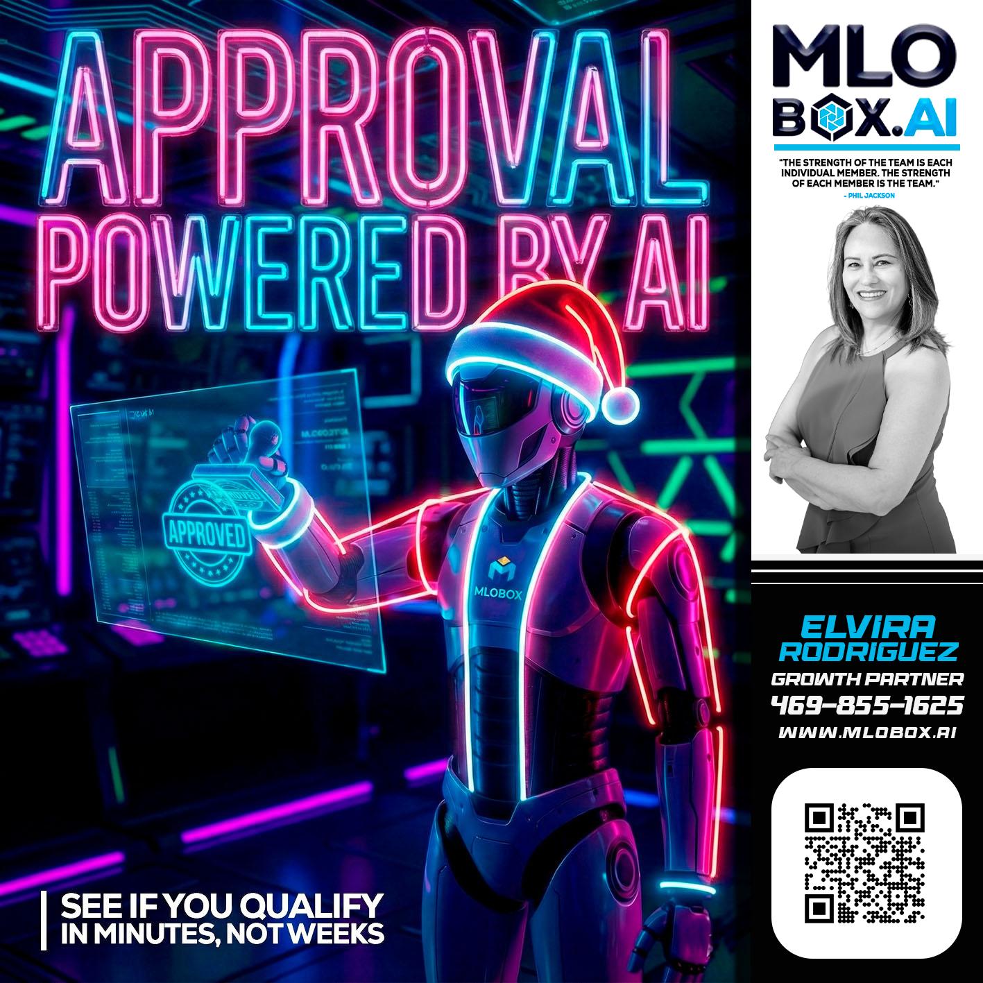 APPROVAL BY AI - Elvira Rodrigues -Mortgage Loan Officer