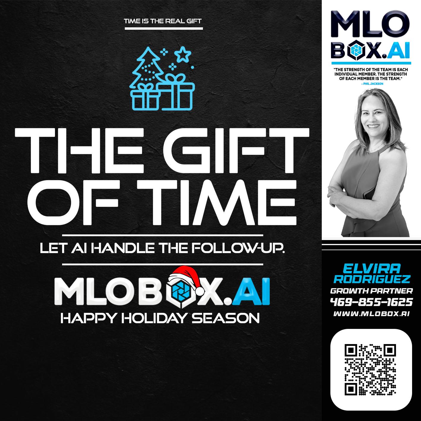 THE GIFT OF TIME - Elvira Rodrigues -Mortgage Loan Officer