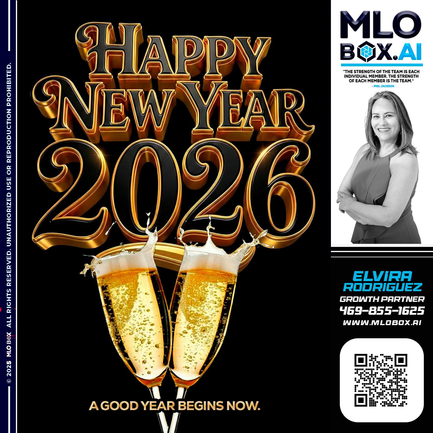 HAPPY NEW YEAR - Elvira Rodrigues -Mortgage Loan Officer