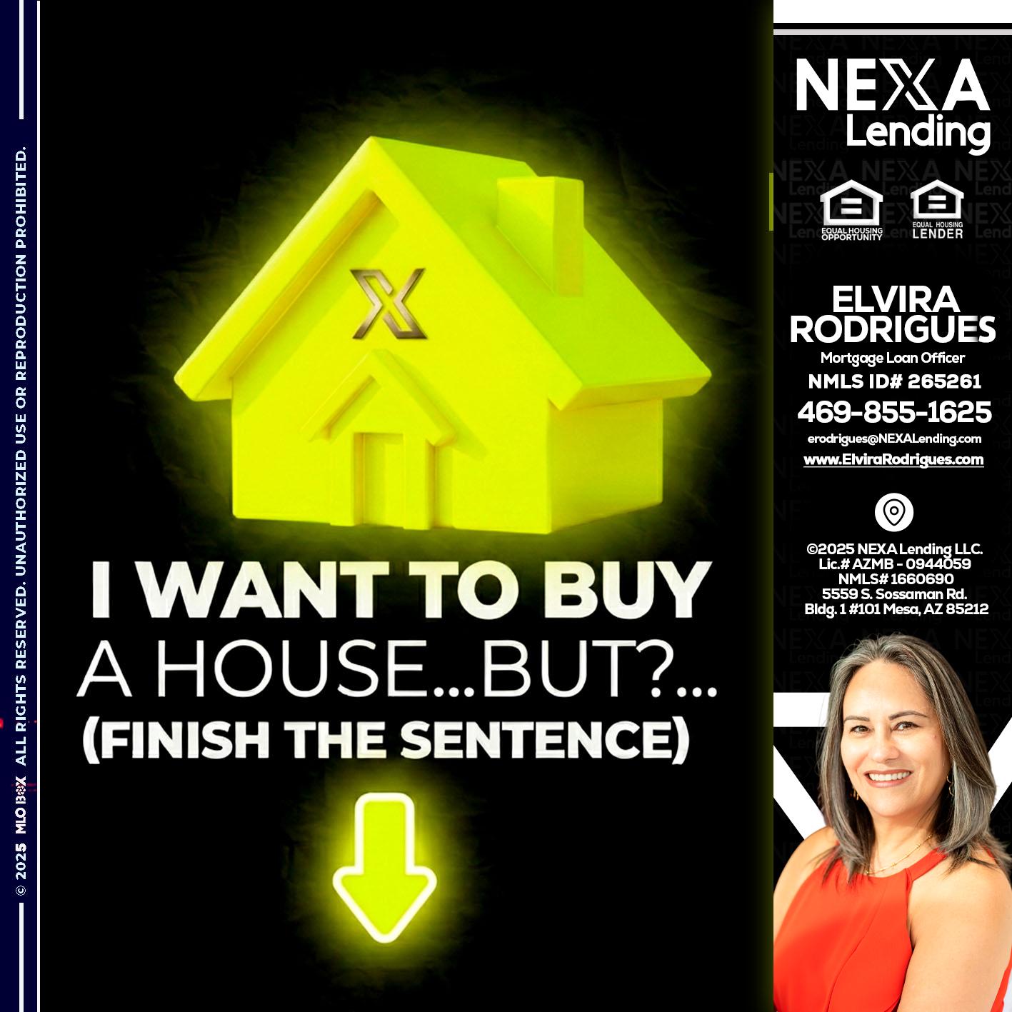 i want to buy - Elvira Rodrigues -Mortgage Loan Officer