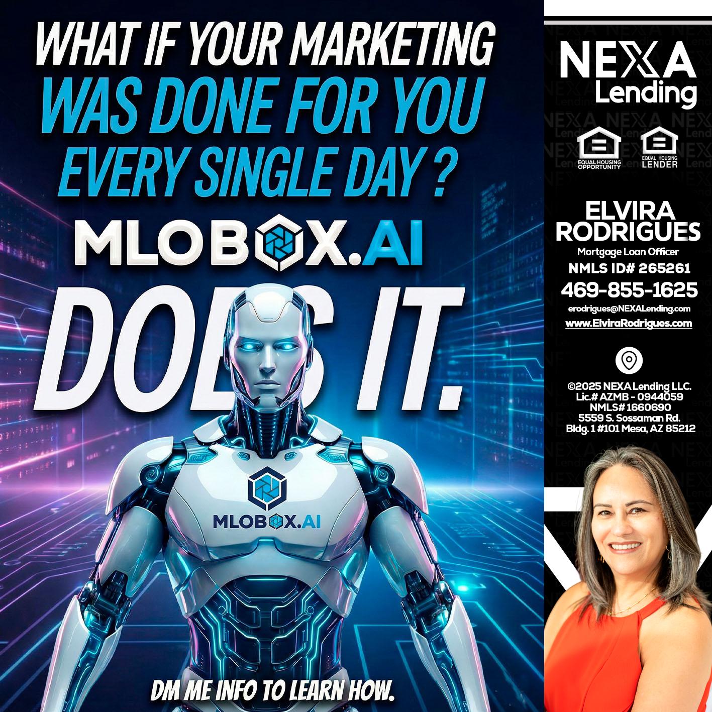 DOES IT - Elvira Rodrigues -Mortgage Loan Officer