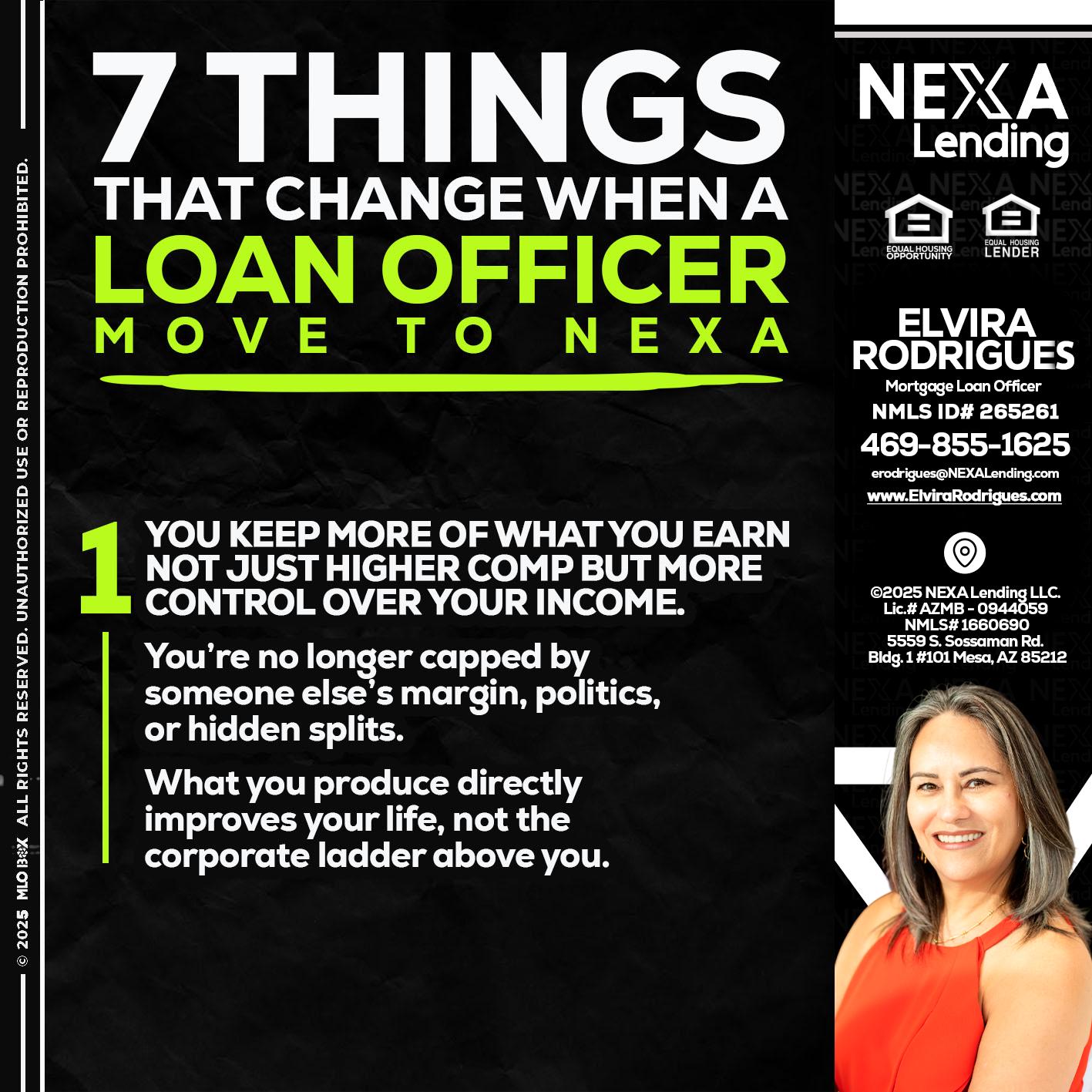 7 THINGS (1) - Elvira Rodrigues -Mortgage Loan Officer