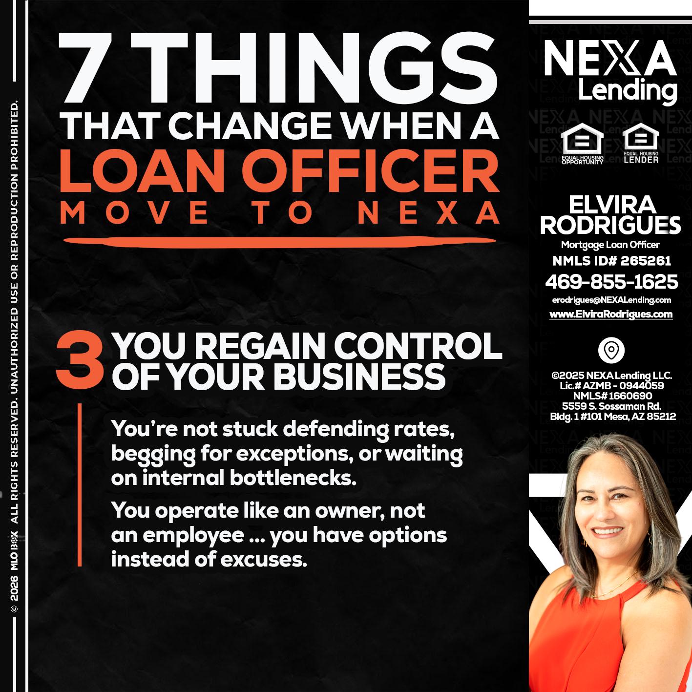 7 things (3) - Elvira Rodrigues -Mortgage Loan Officer