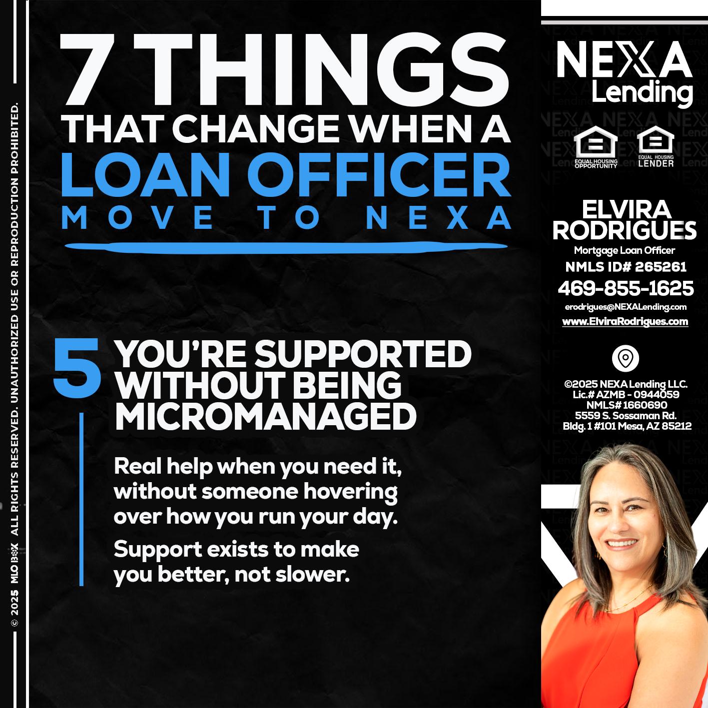 7 THINGS (5) - Elvira Rodrigues -Mortgage Loan Officer
