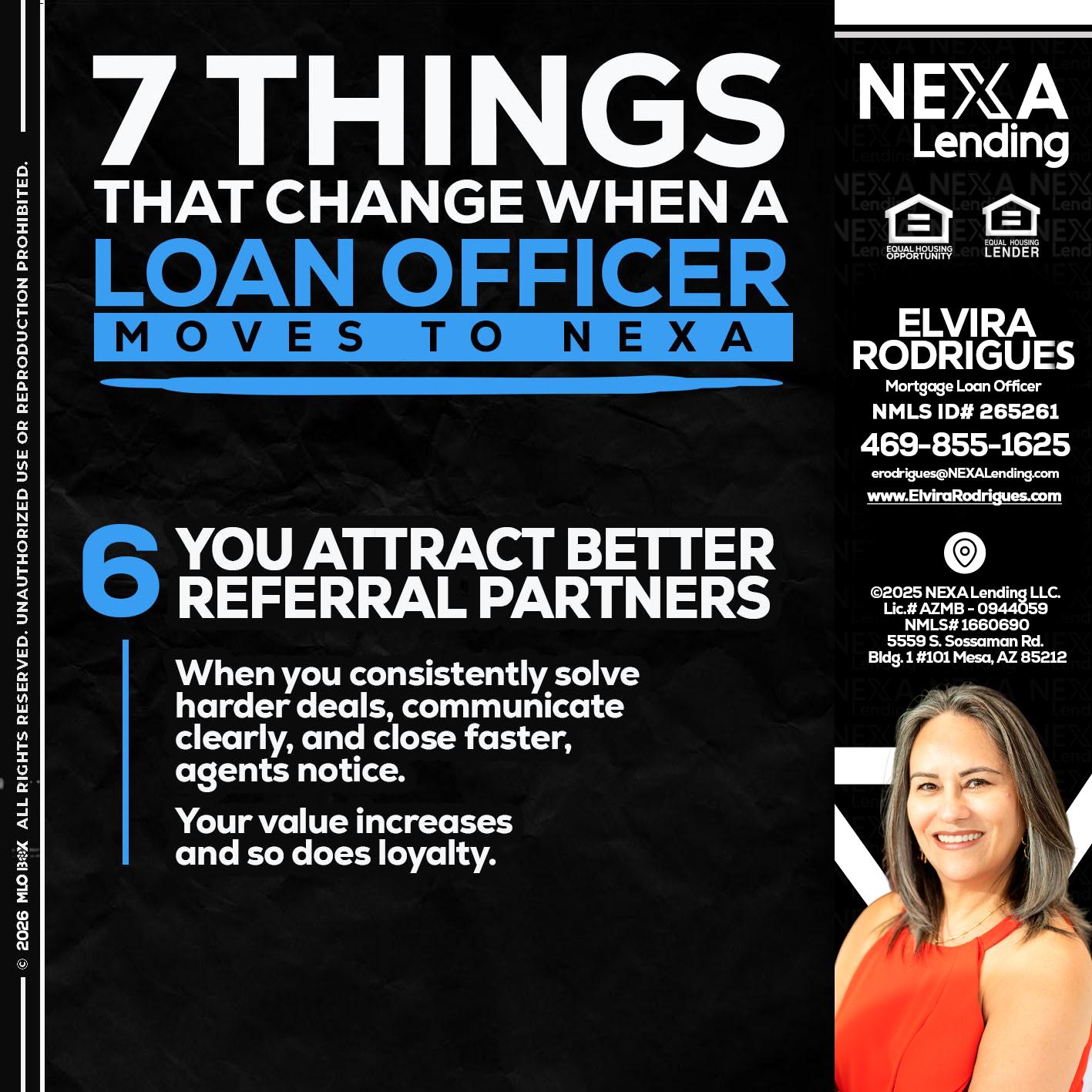 7 THINGS (6) - Elvira Rodrigues -Mortgage Loan Officer