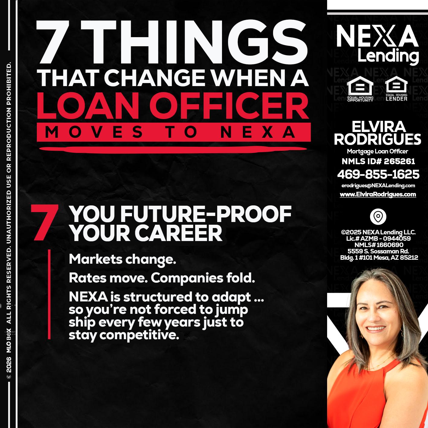 7 THINGS (7) - Elvira Rodrigues -Mortgage Loan Officer