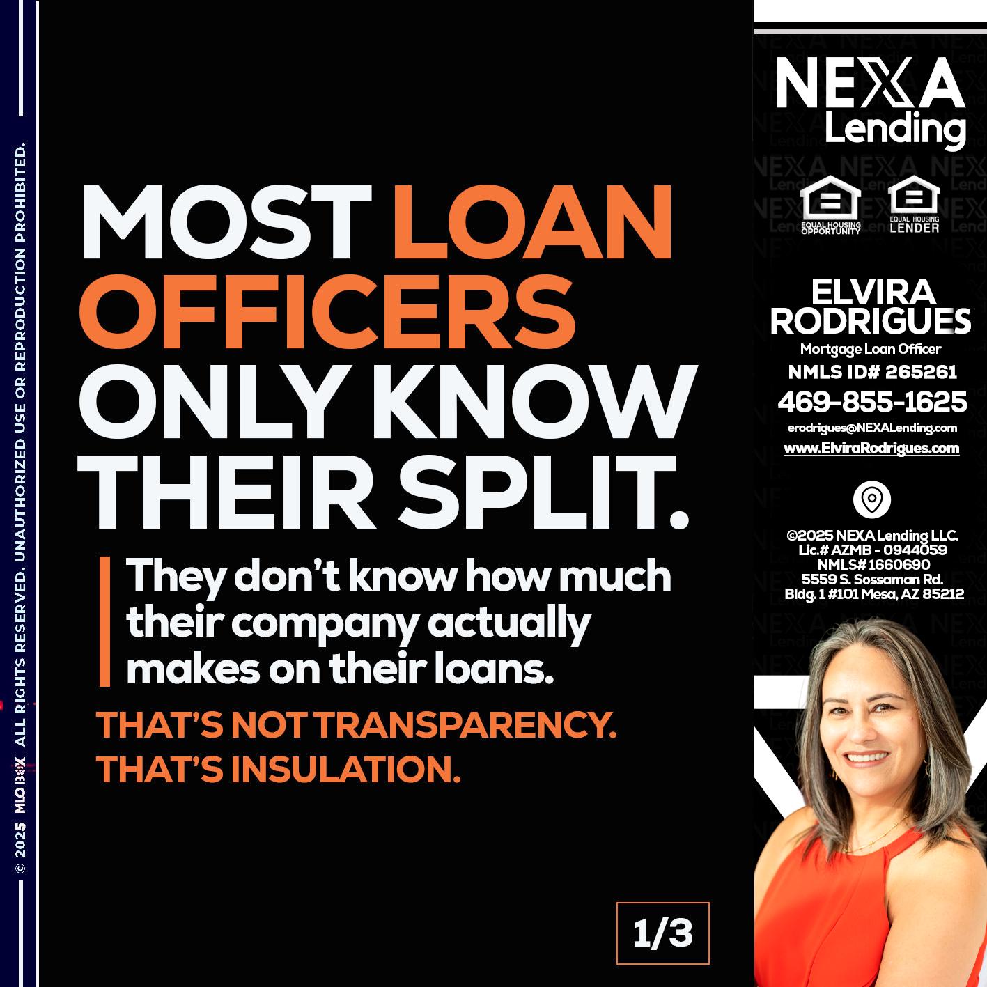 1 OF 3 - Elvira Rodrigues -Mortgage Loan Officer