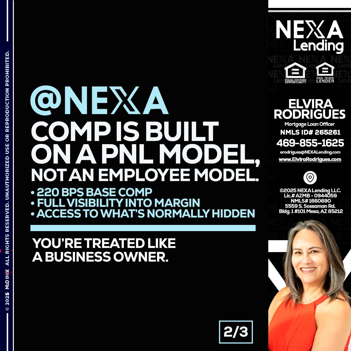 2 OF 3 - Elvira Rodrigues -Mortgage Loan Officer