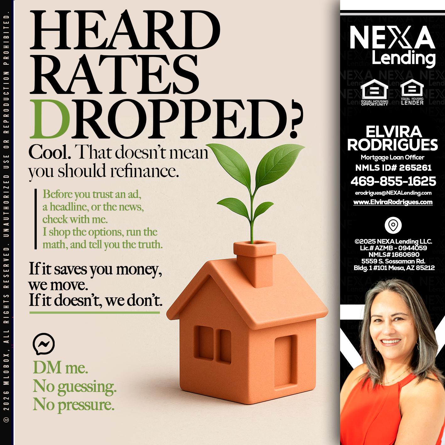 HEARD RATES - Elvira Rodrigues -Mortgage Loan Officer