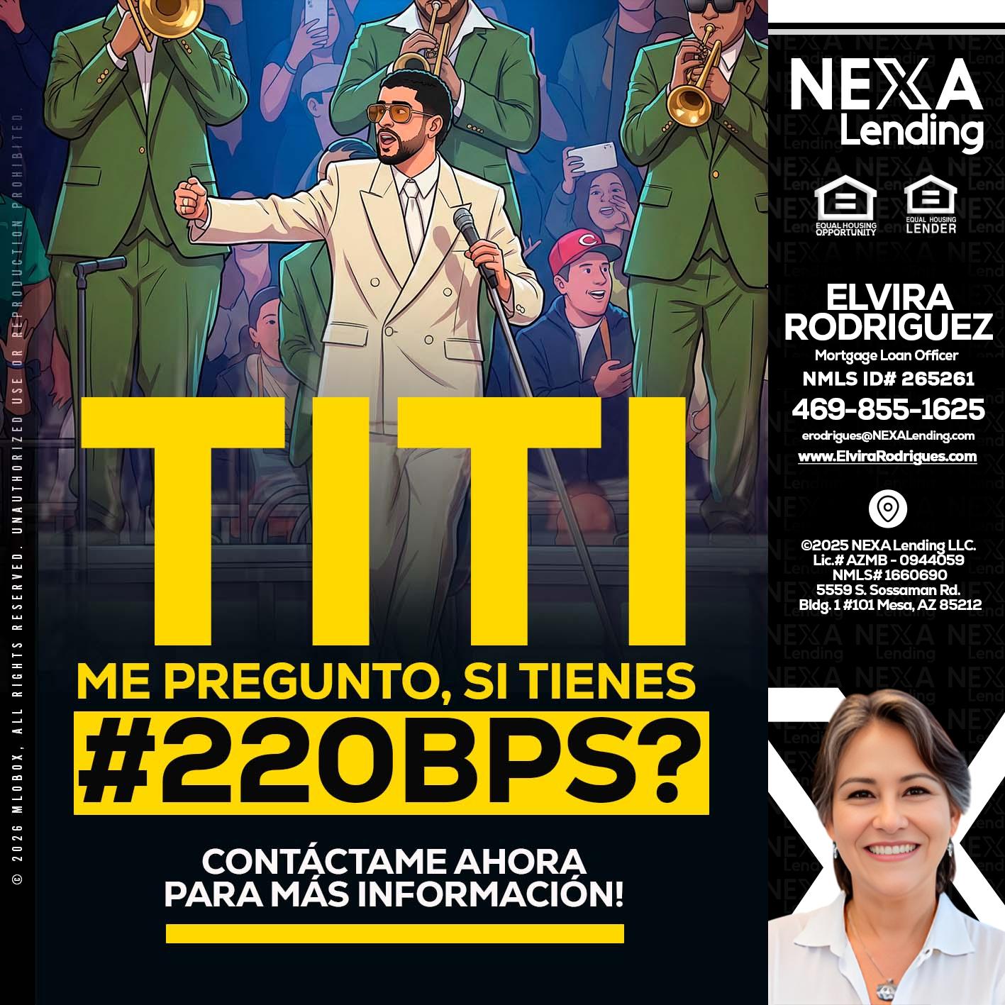 TITI ME PREGUNTO - Elvira Rodrigues -Mortgage Loan Officer