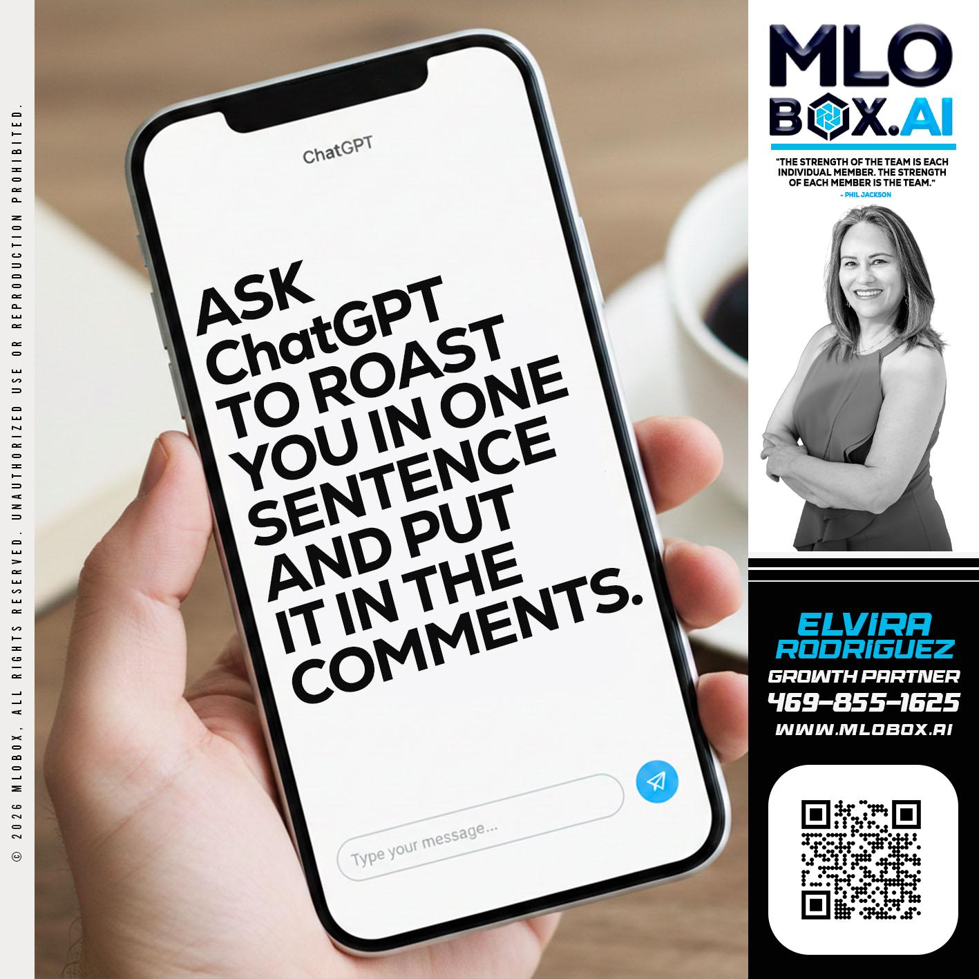 ASK CHAT GPT - Elvira Rodrigues -Mortgage Loan Officer