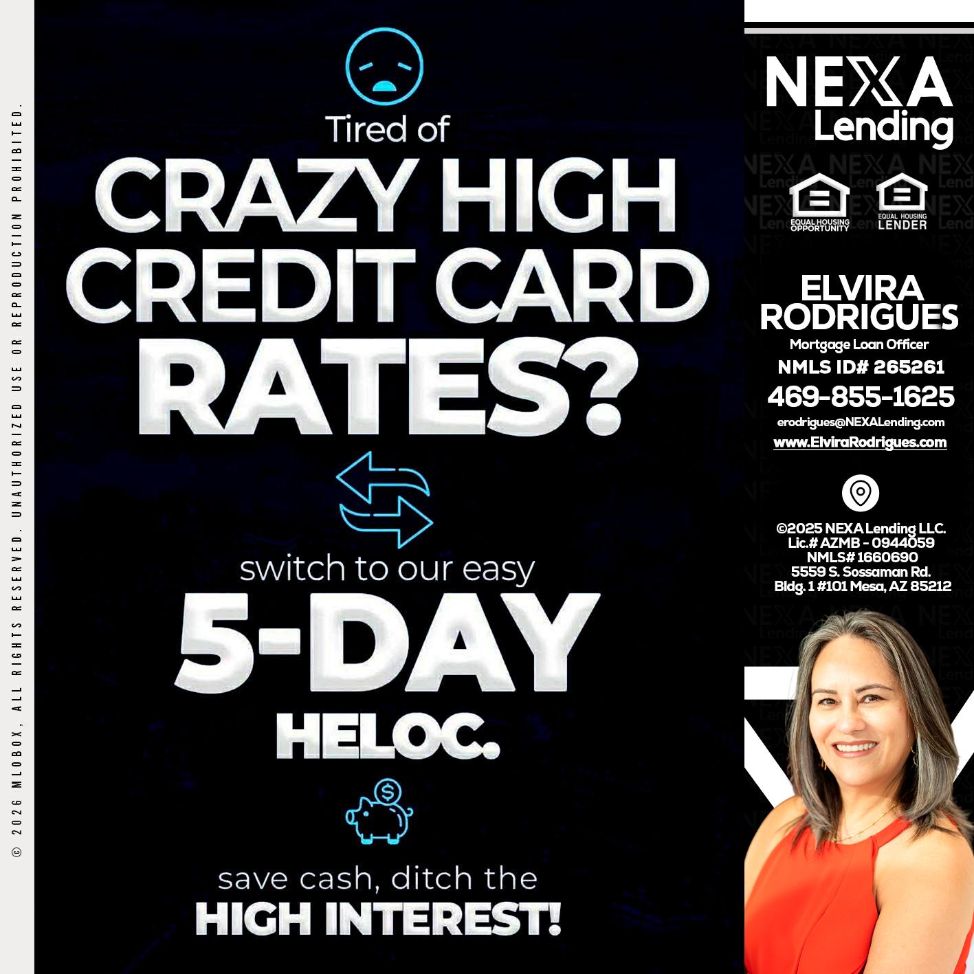 CRAZY HIGH - Elvira Rodrigues -Mortgage Loan Officer