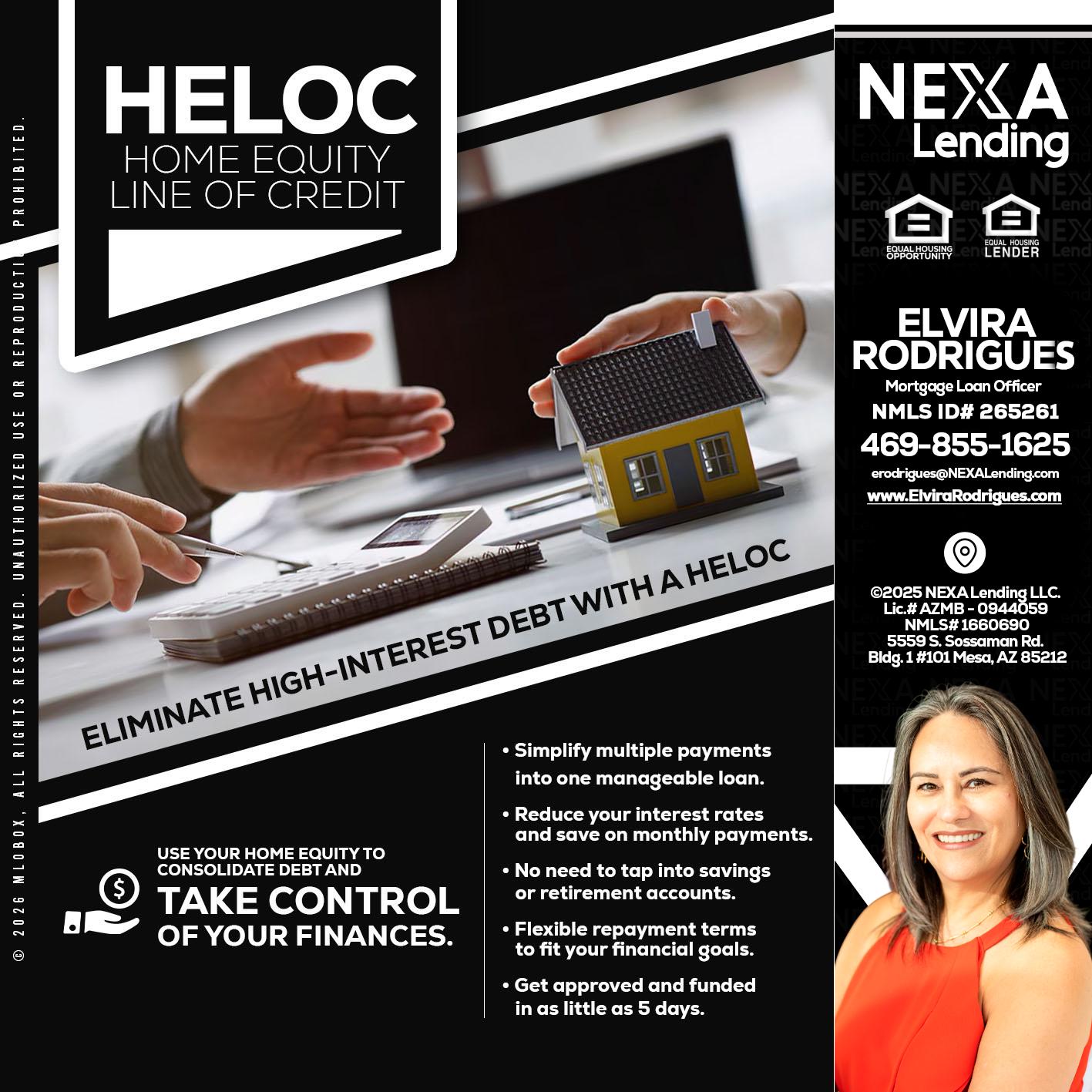 HELOC - Elvira Rodrigues -Mortgage Loan Officer