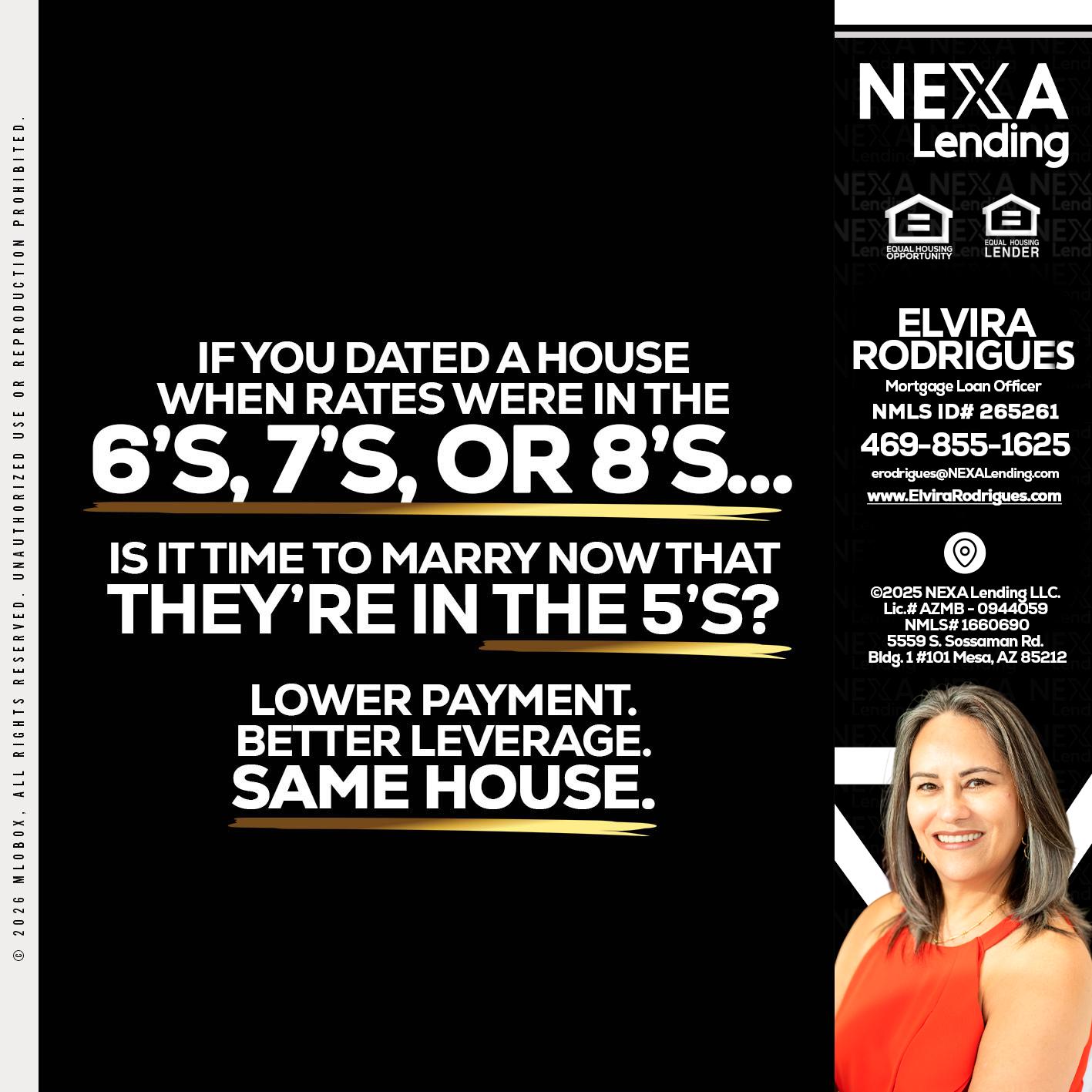 if you dated a house - Elvira Rodrigues -Mortgage Loan Officer
