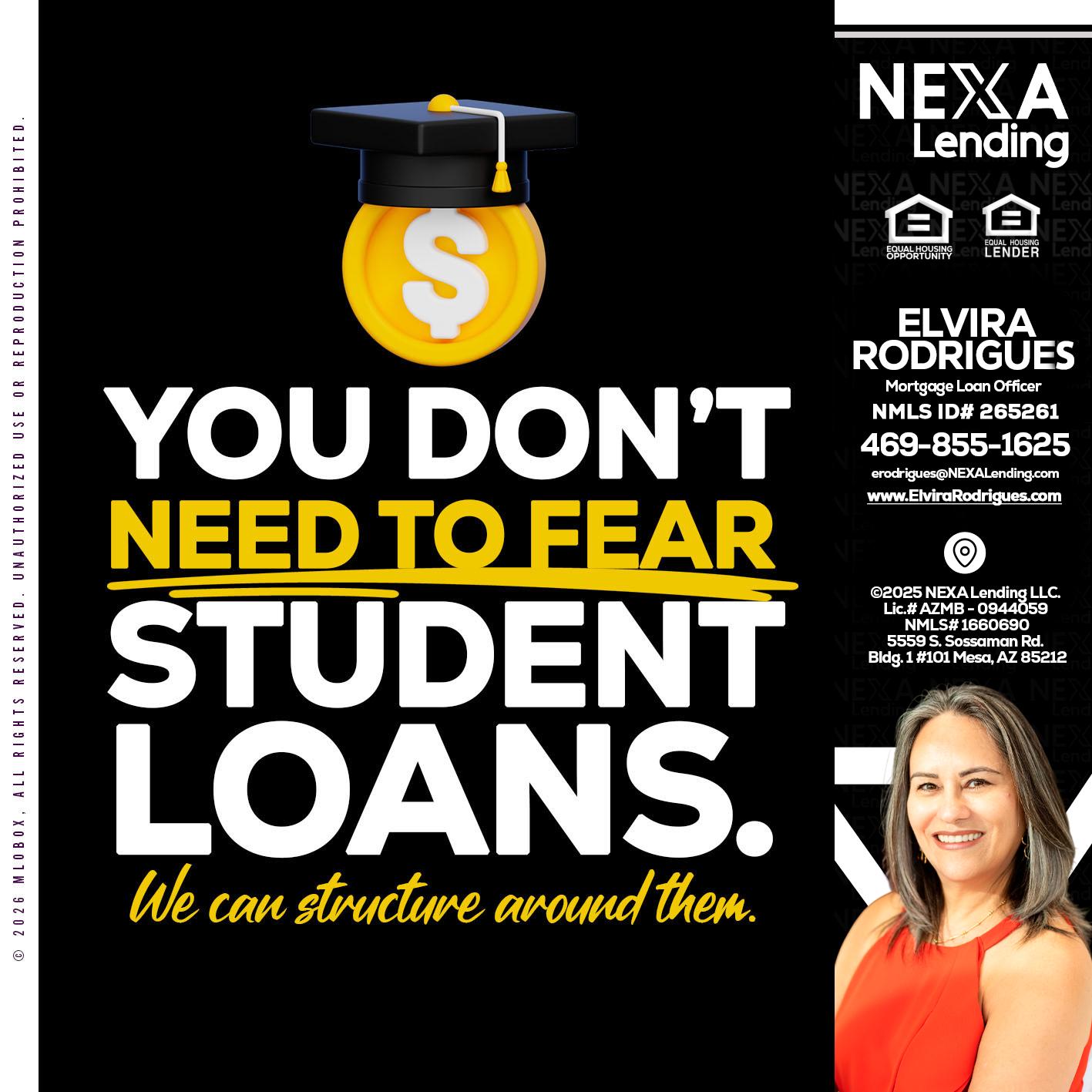 YOU DONT NEED - Elvira Rodrigues -Mortgage Loan Officer