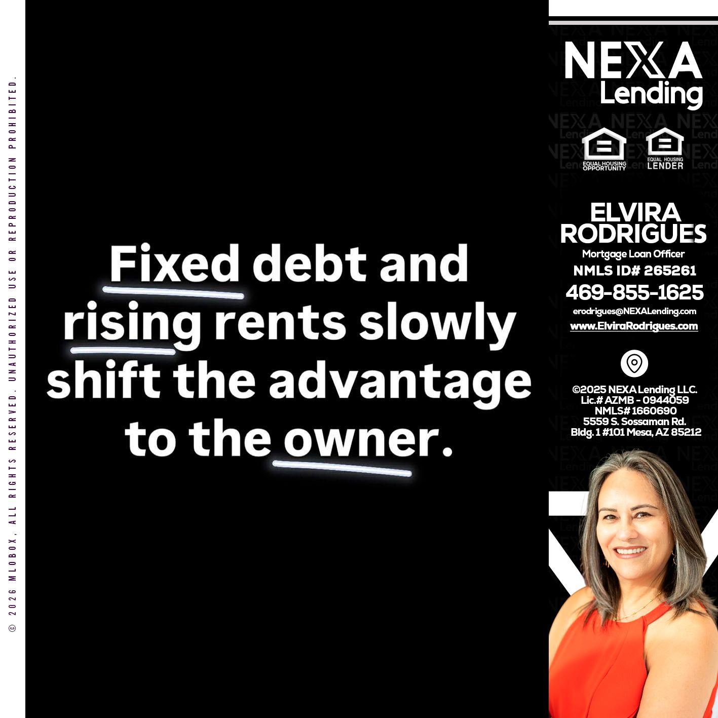 FIXED DEBT - Elvira Rodrigues -Mortgage Loan Officer