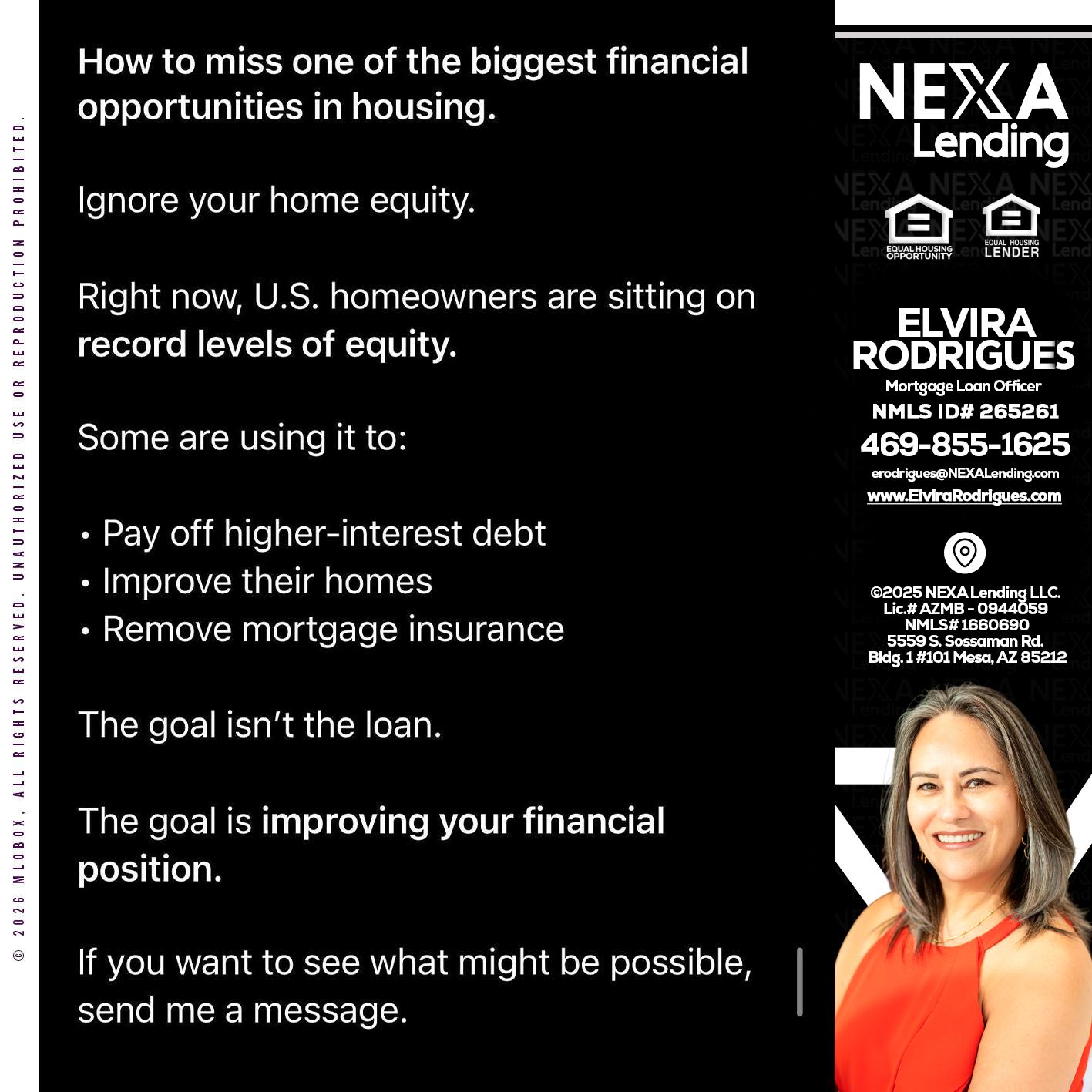 how to miss - Elvira Rodrigues -Mortgage Loan Officer