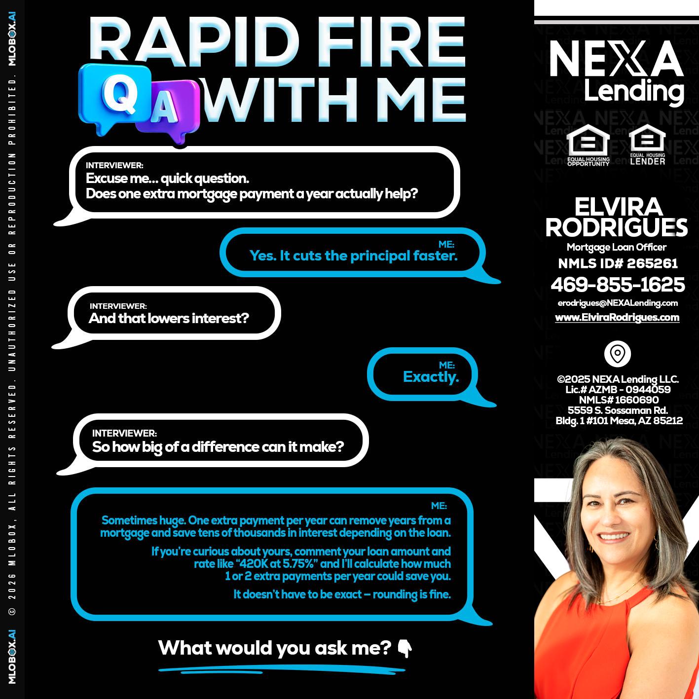 RAPID Q&A - Elvira Rodrigues -Mortgage Loan Officer