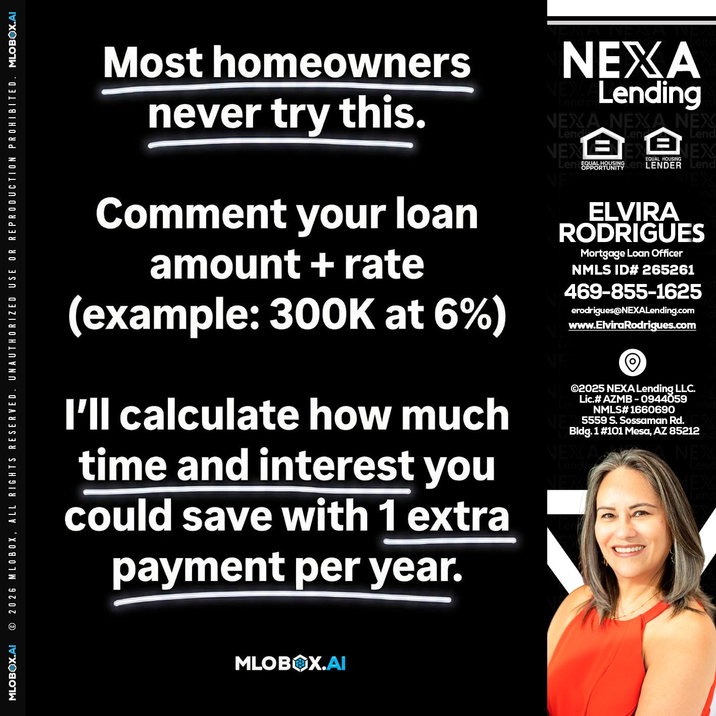 most owners - Elvira Rodrigues -Mortgage Loan Officer