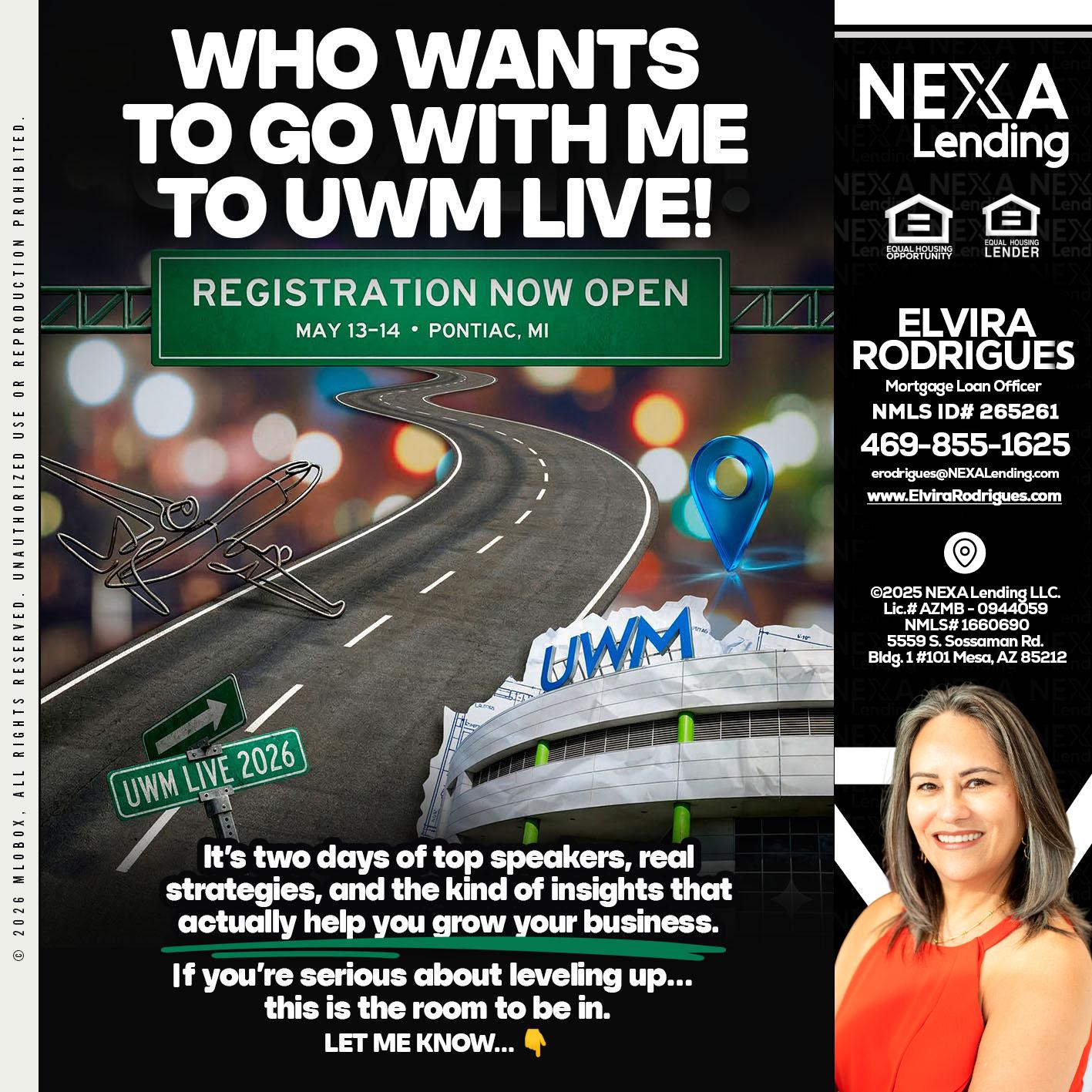 WHO WANTS - Elvira Rodrigues -Mortgage Loan Officer