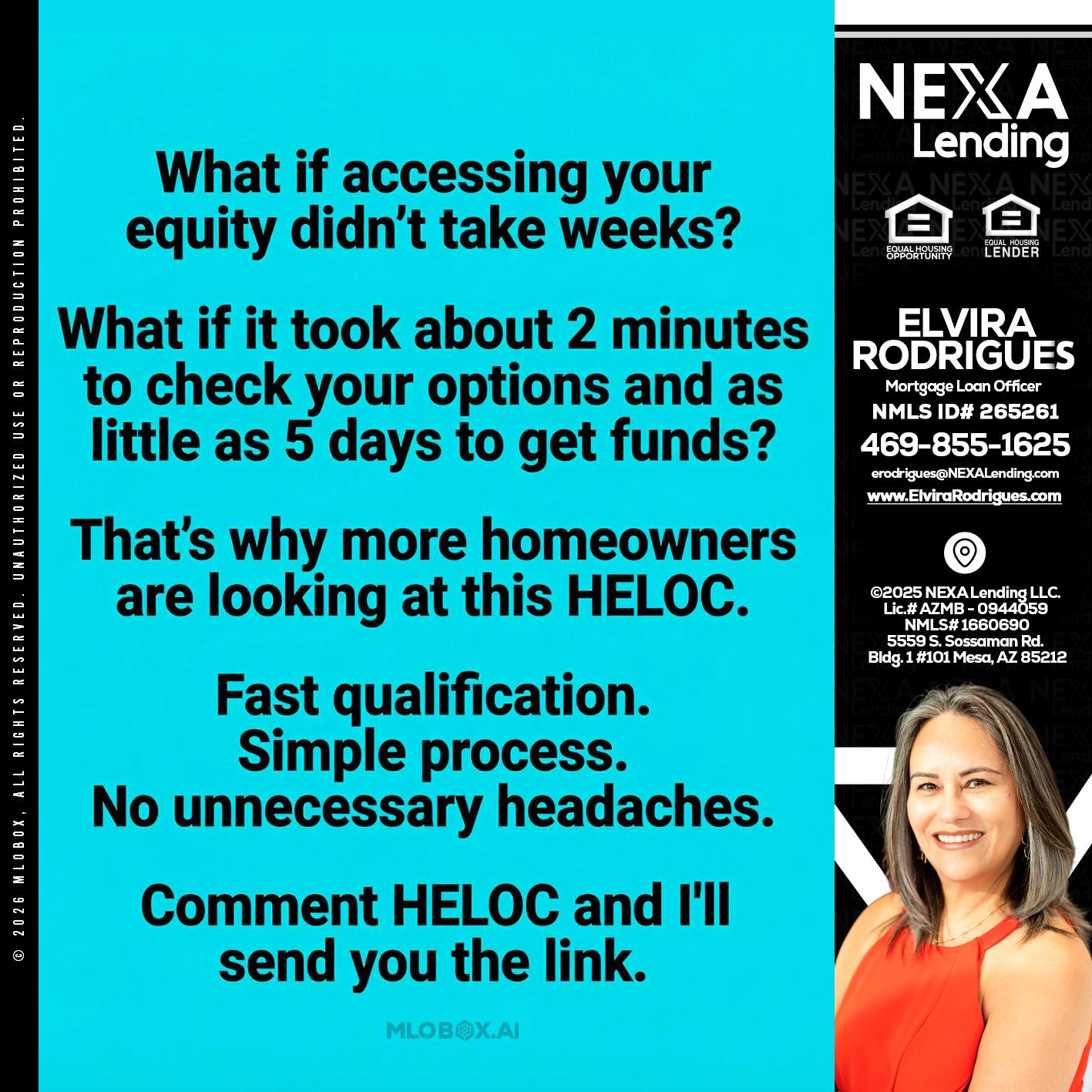 what if - Elvira Rodrigues -Mortgage Loan Officer