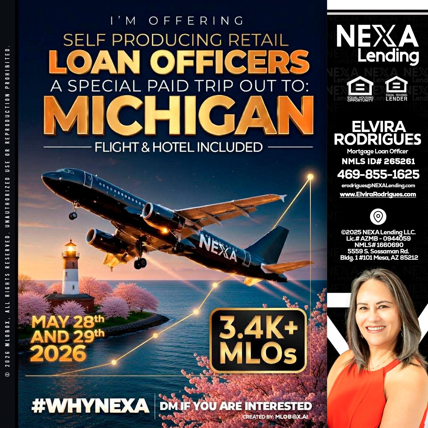 MICHIGAN TRIP - Elvira Rodrigues -Mortgage Loan Officer