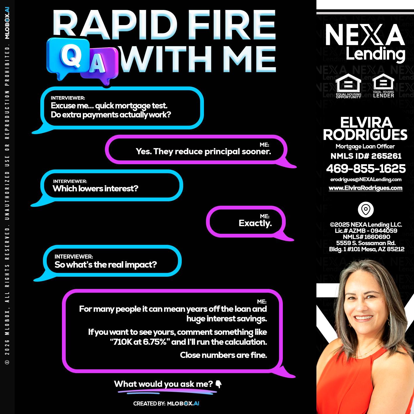RAPID QA - Elvira Rodrigues -Mortgage Loan Officer