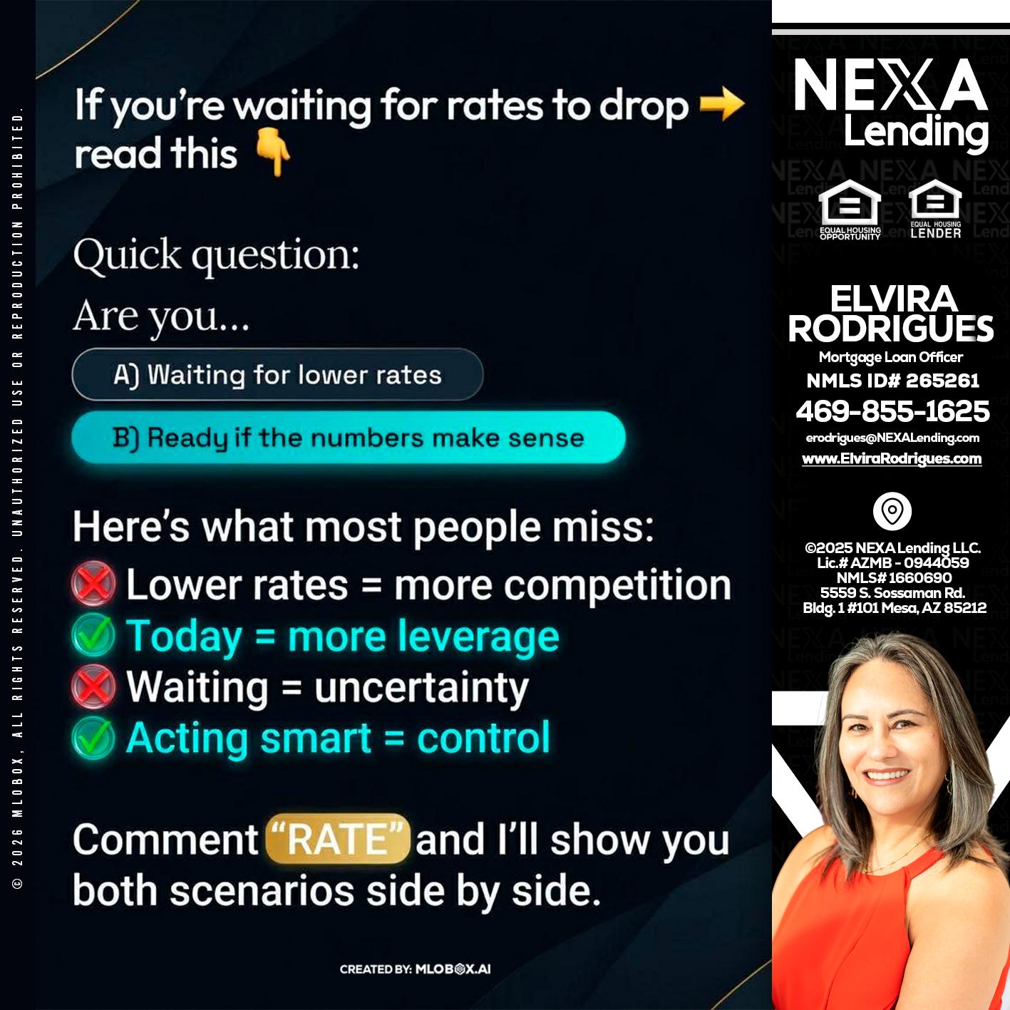 IF YOU ARE - Elvira Rodrigues -Mortgage Loan Officer