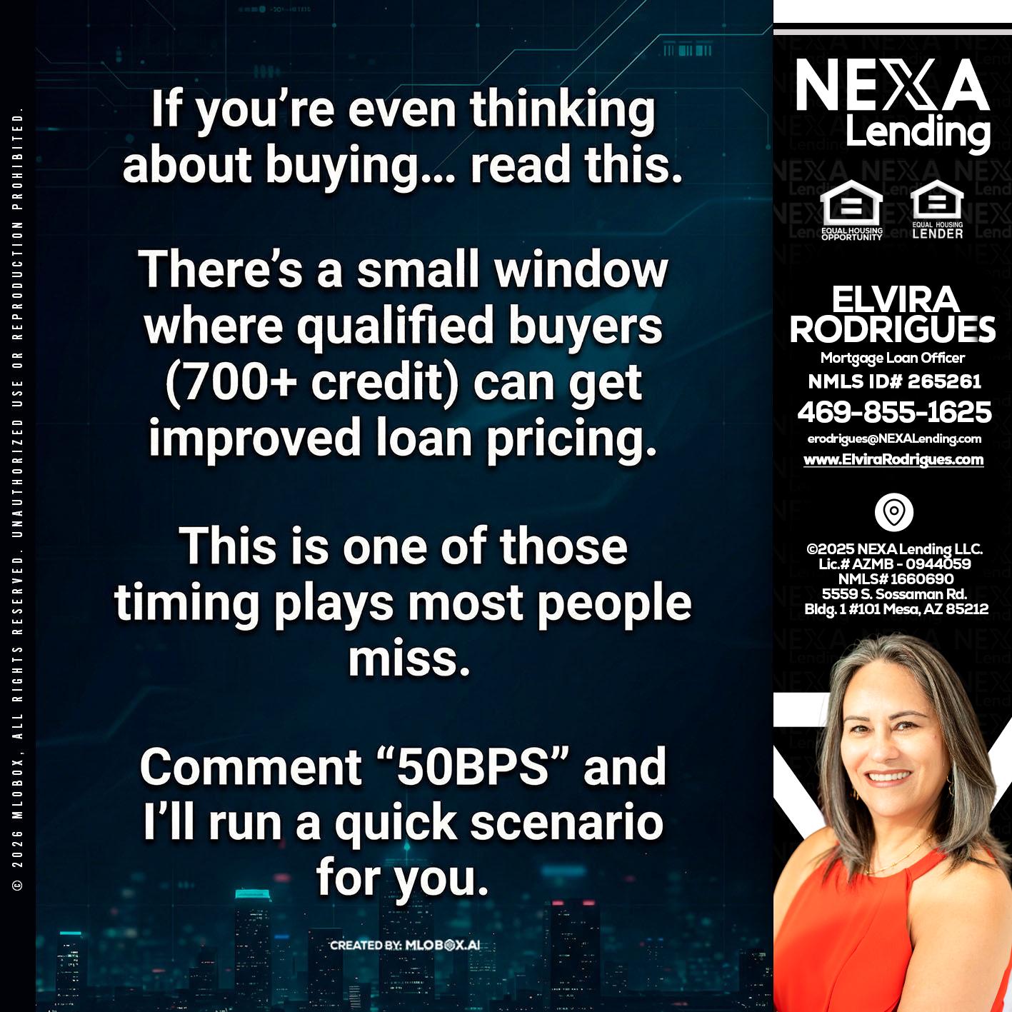 IF YOU EVER - Elvira Rodrigues -Mortgage Loan Officer