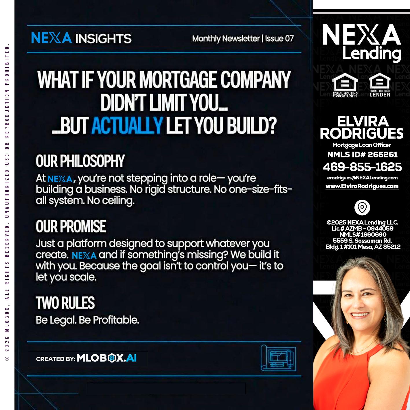 NEXA INSIGHTS - Elvira Rodrigues -Mortgage Loan Officer