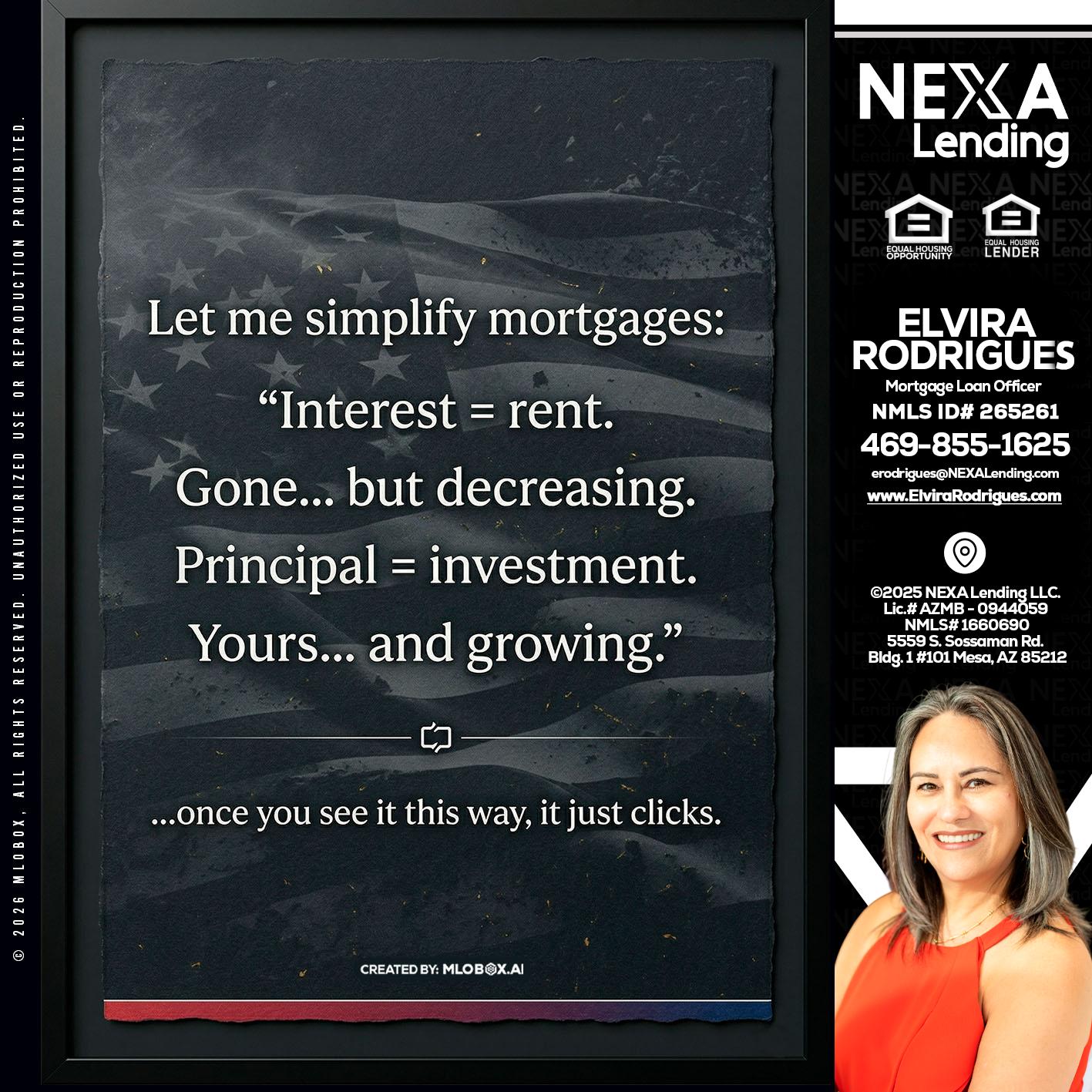 LET ME SIMPLIFY - Elvira Rodrigues -Mortgage Loan Officer