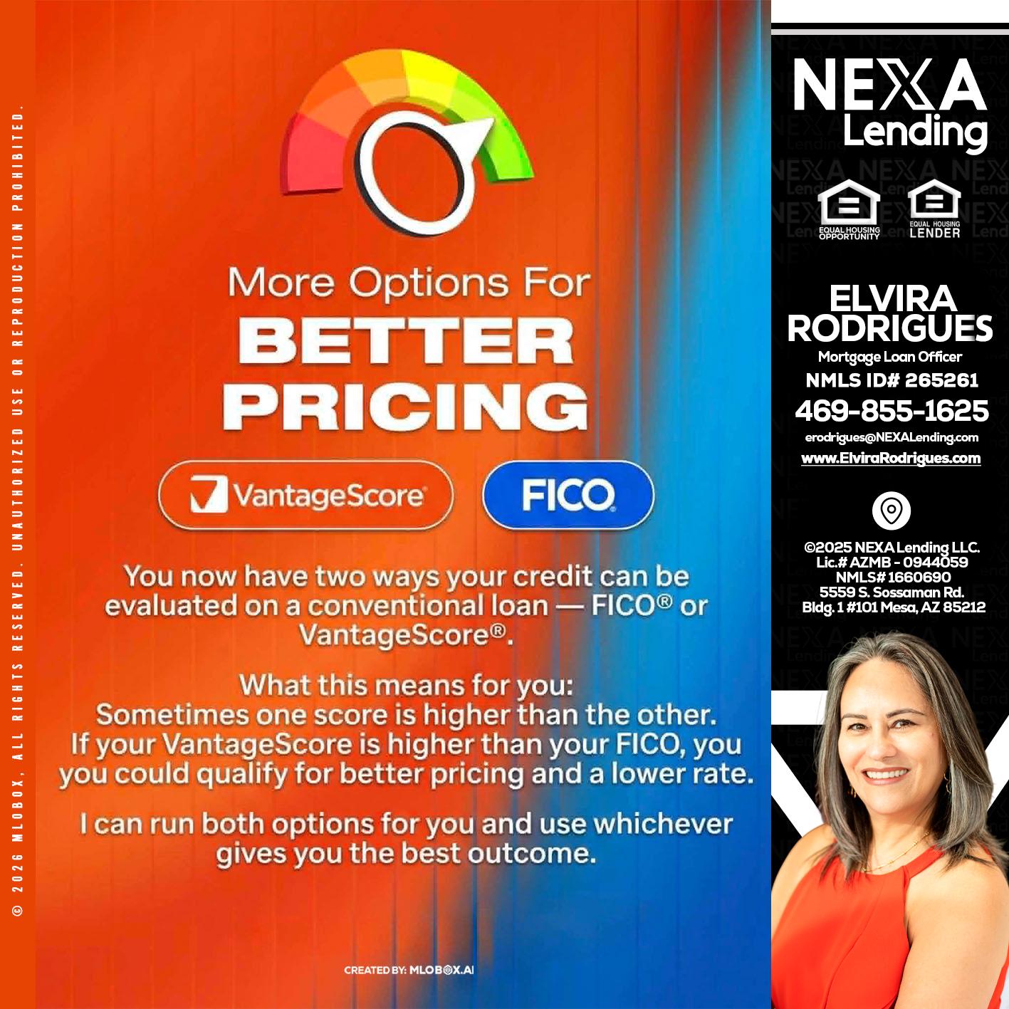 BETTER PRICING - Elvira Rodrigues -Mortgage Loan Officer