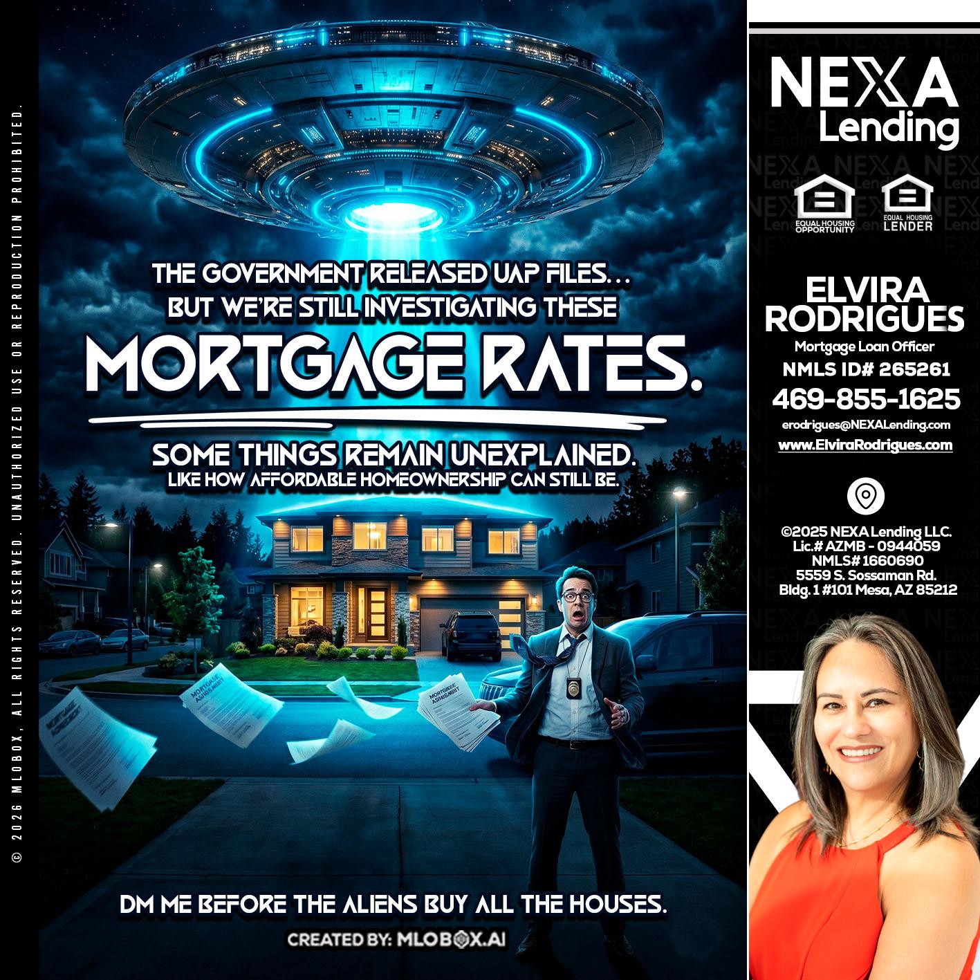 MORTGAGE RATES - Elvira Rodrigues -Mortgage Loan Officer
